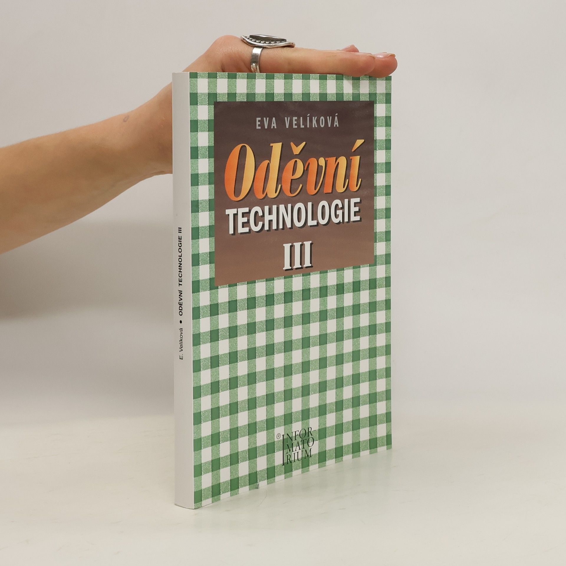 Eva Velíková Oděvní technologie III