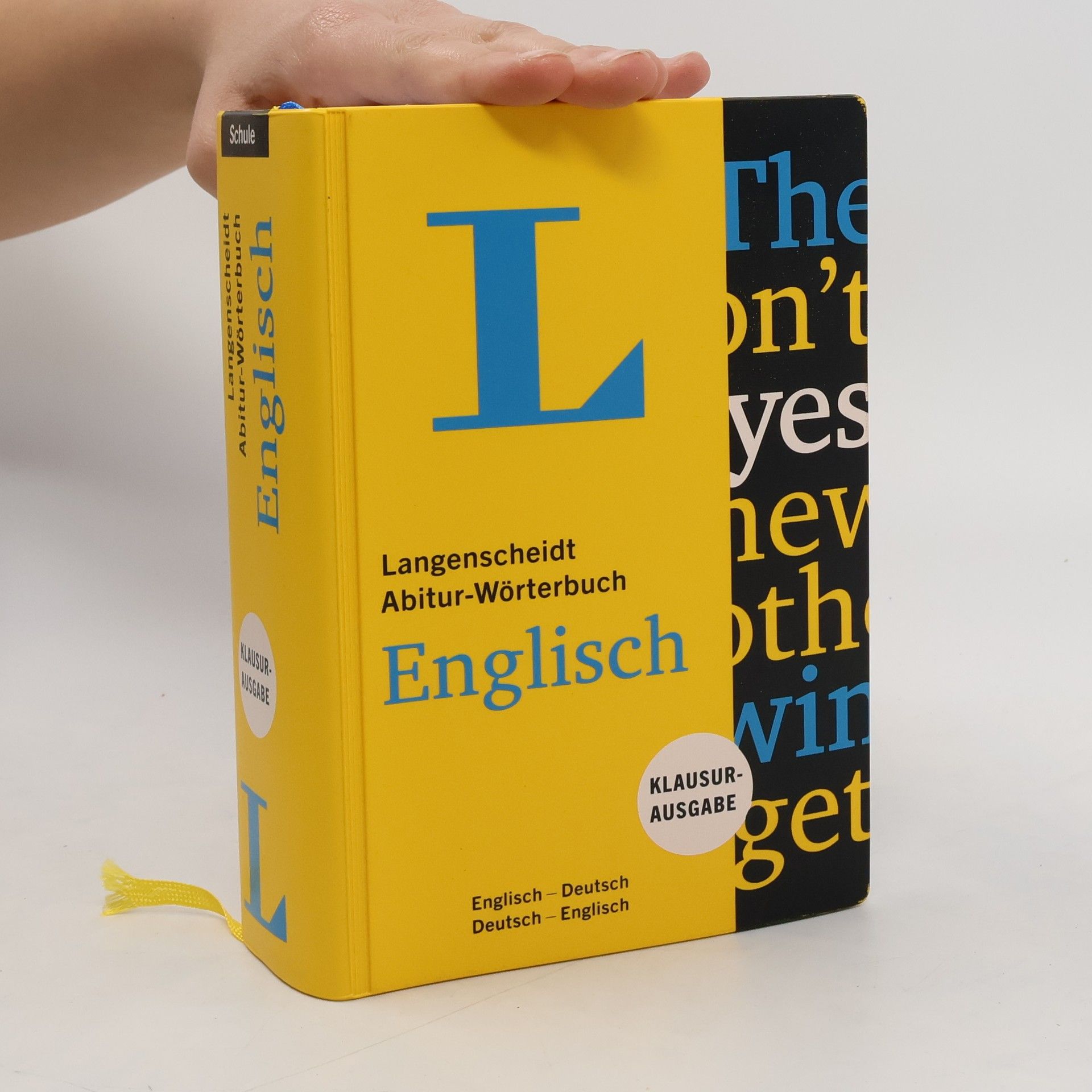 Autorenkollektiv Langenscheidt Abitur-Wörterbuch Englisch