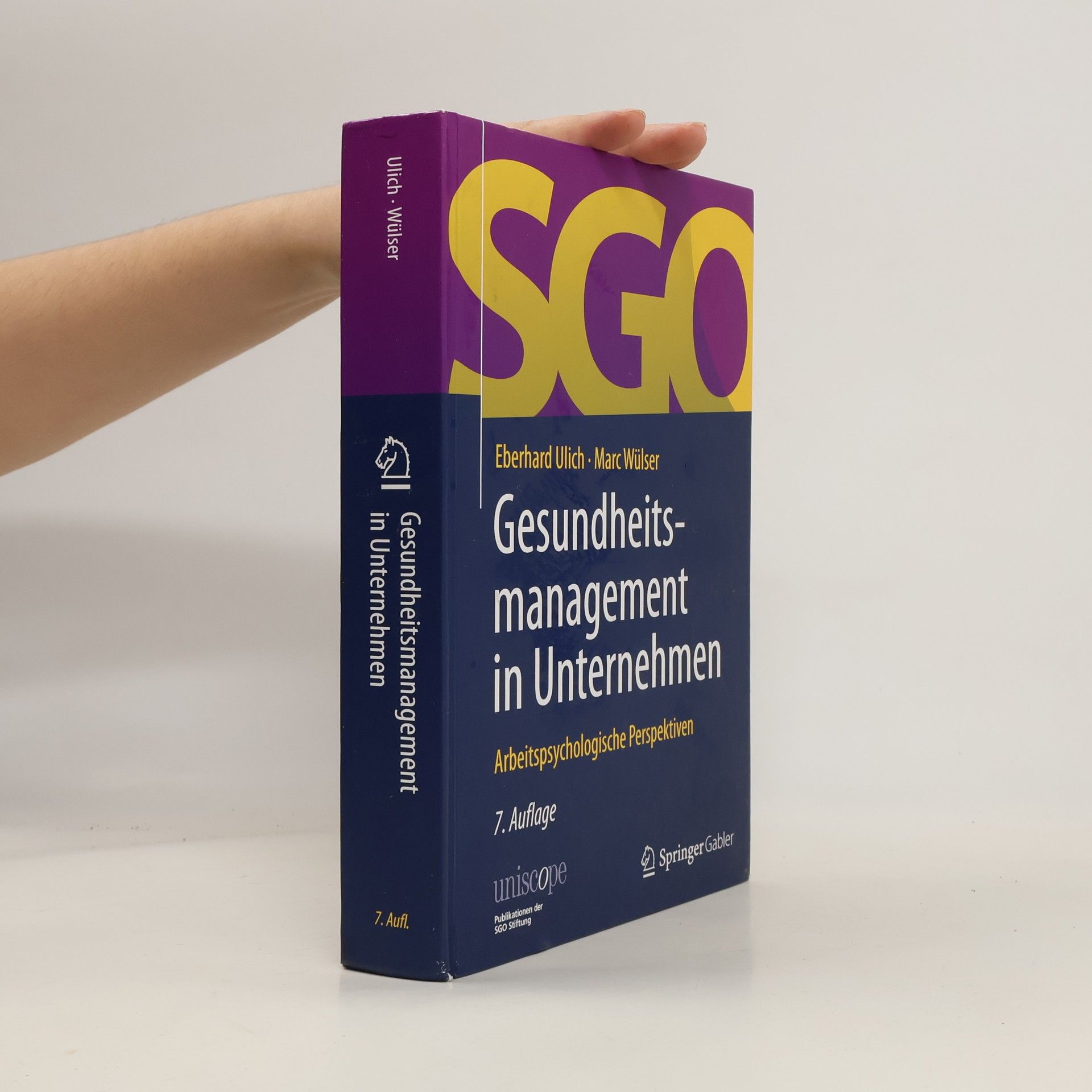 Eberhard Ulich Gesundheitsmanagement in Unternehmen