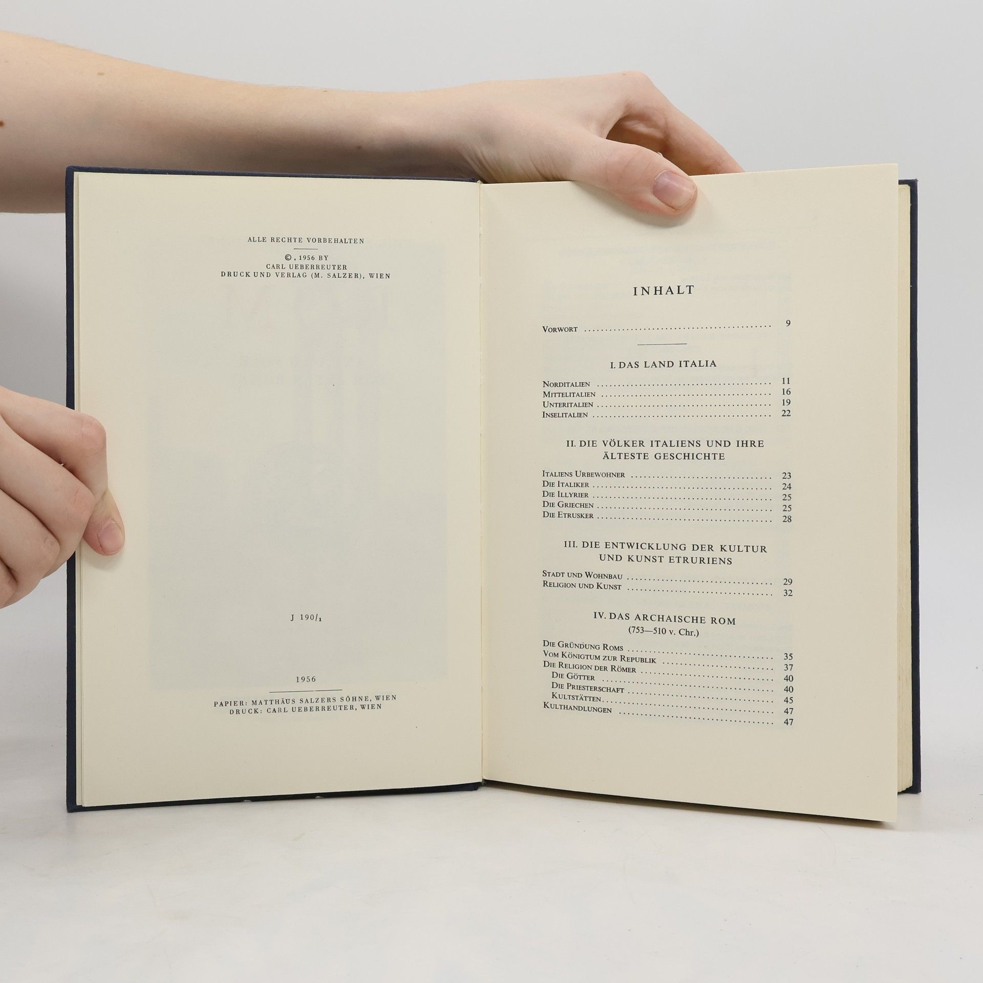 Wilhelm Wägner Rom. Land und Volk der alten Römer