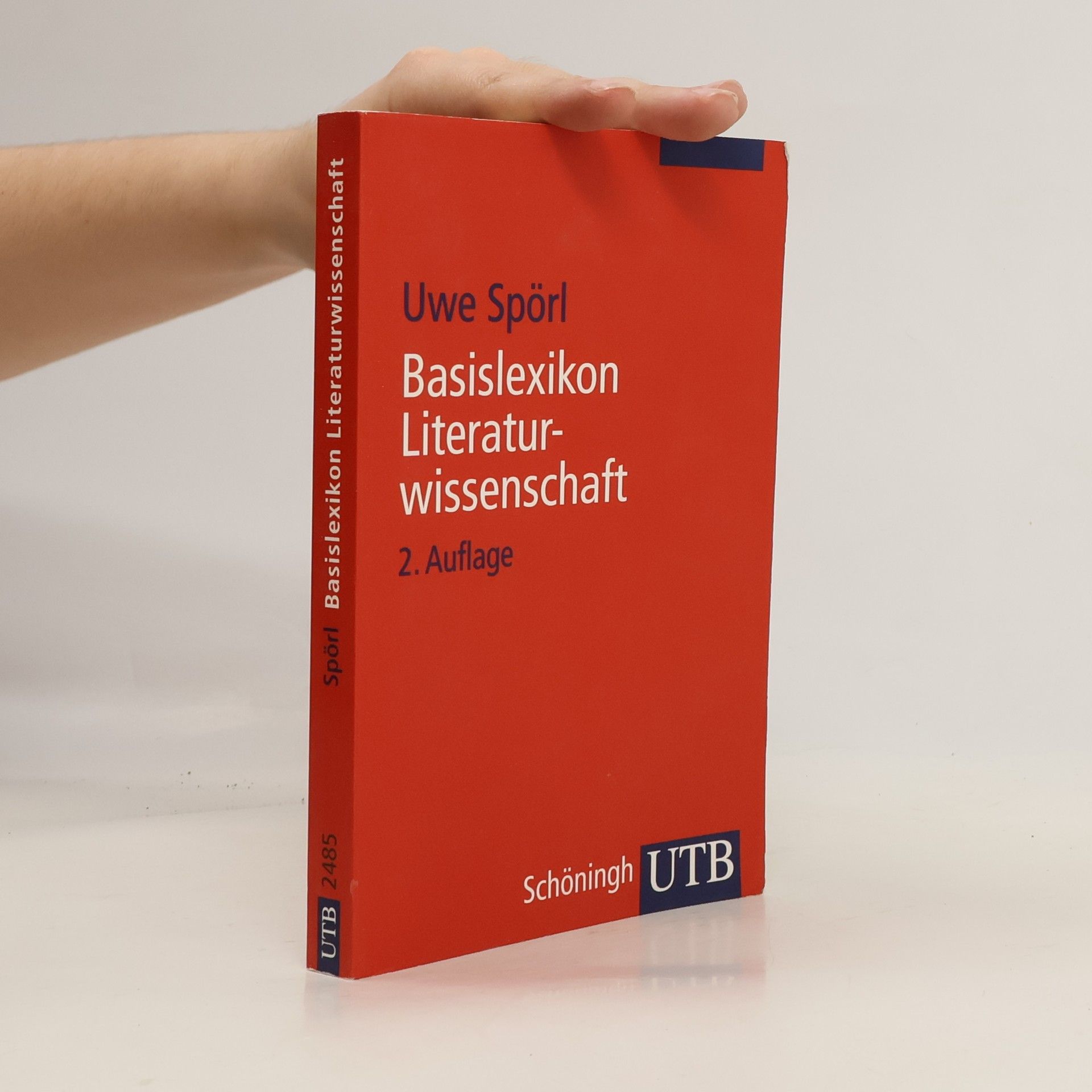 Uwe Spörl Basislexikon Literaturwissenschaft