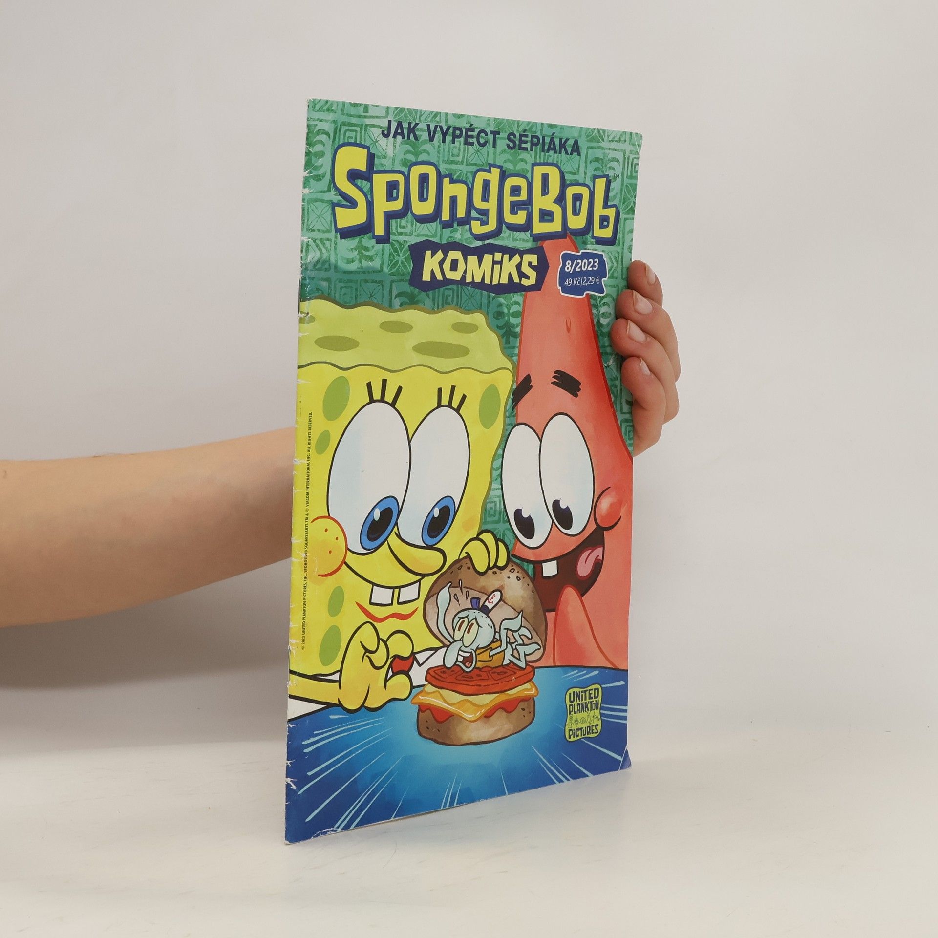 Kolektiv autorů SpongeBob komiks 8/2023. Jak vypéct Sépiáka