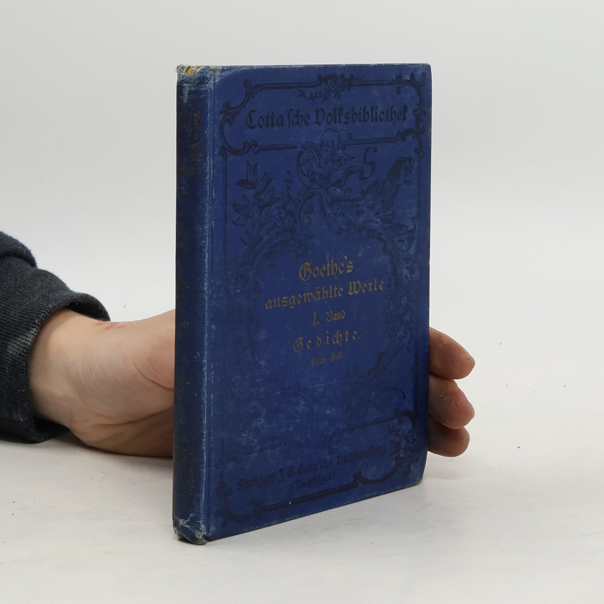 Johann Wolfgang von Goethe Goethes ausgewählte Werke Band 1