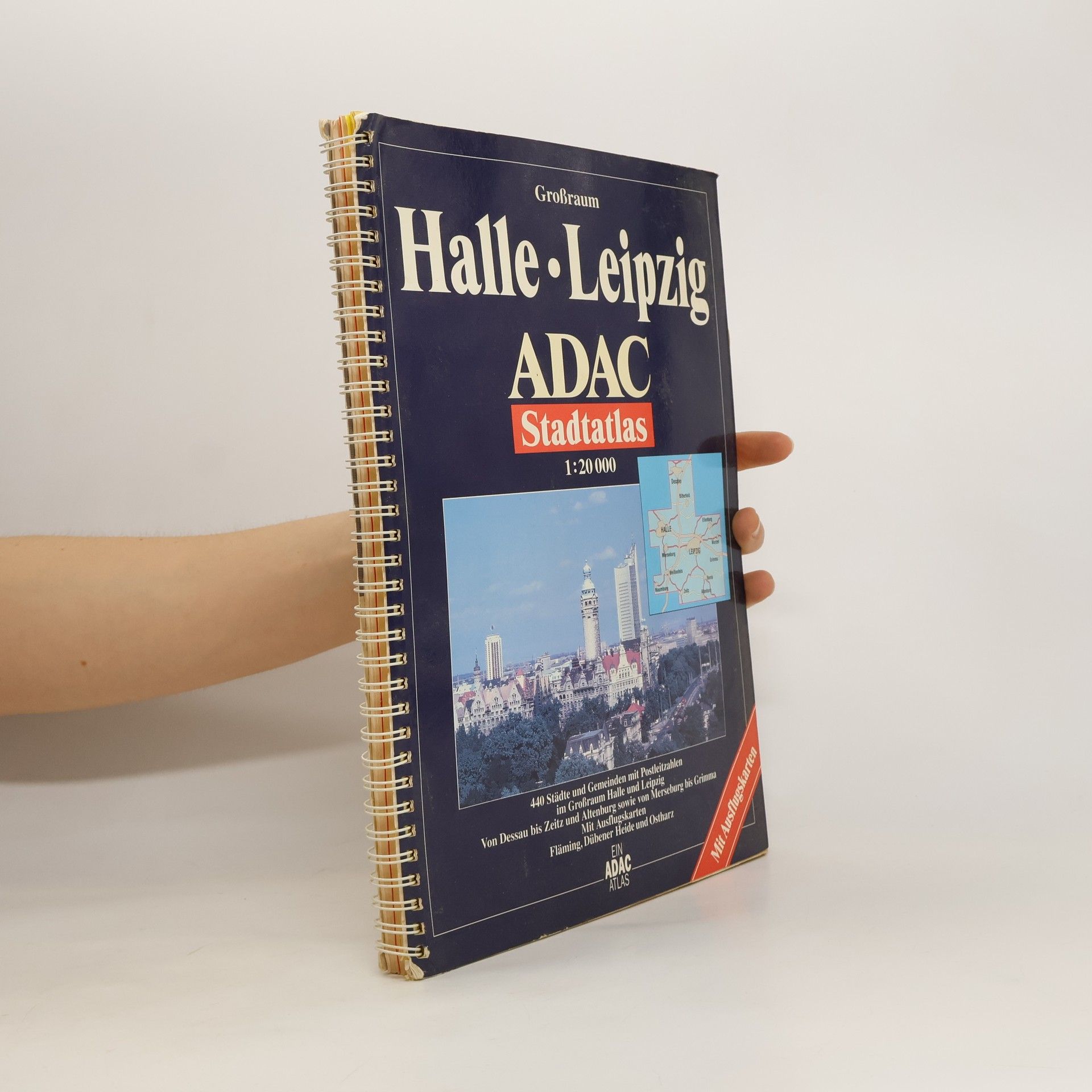Collective Halle. Leipzig 1:20 000 Stadtatlas
