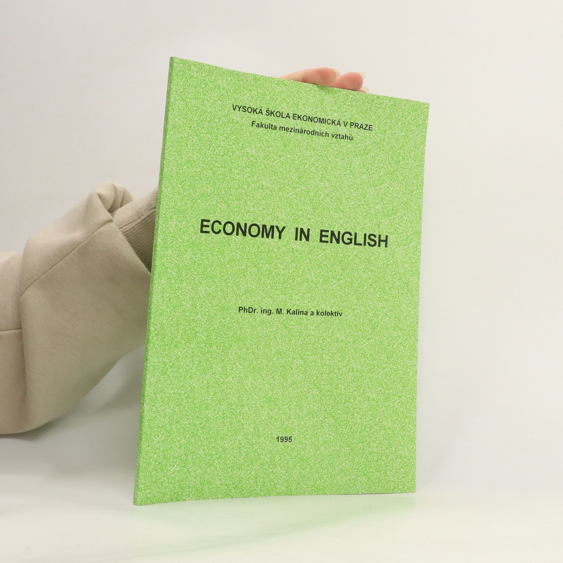 Miroslav Kalina Economy in English