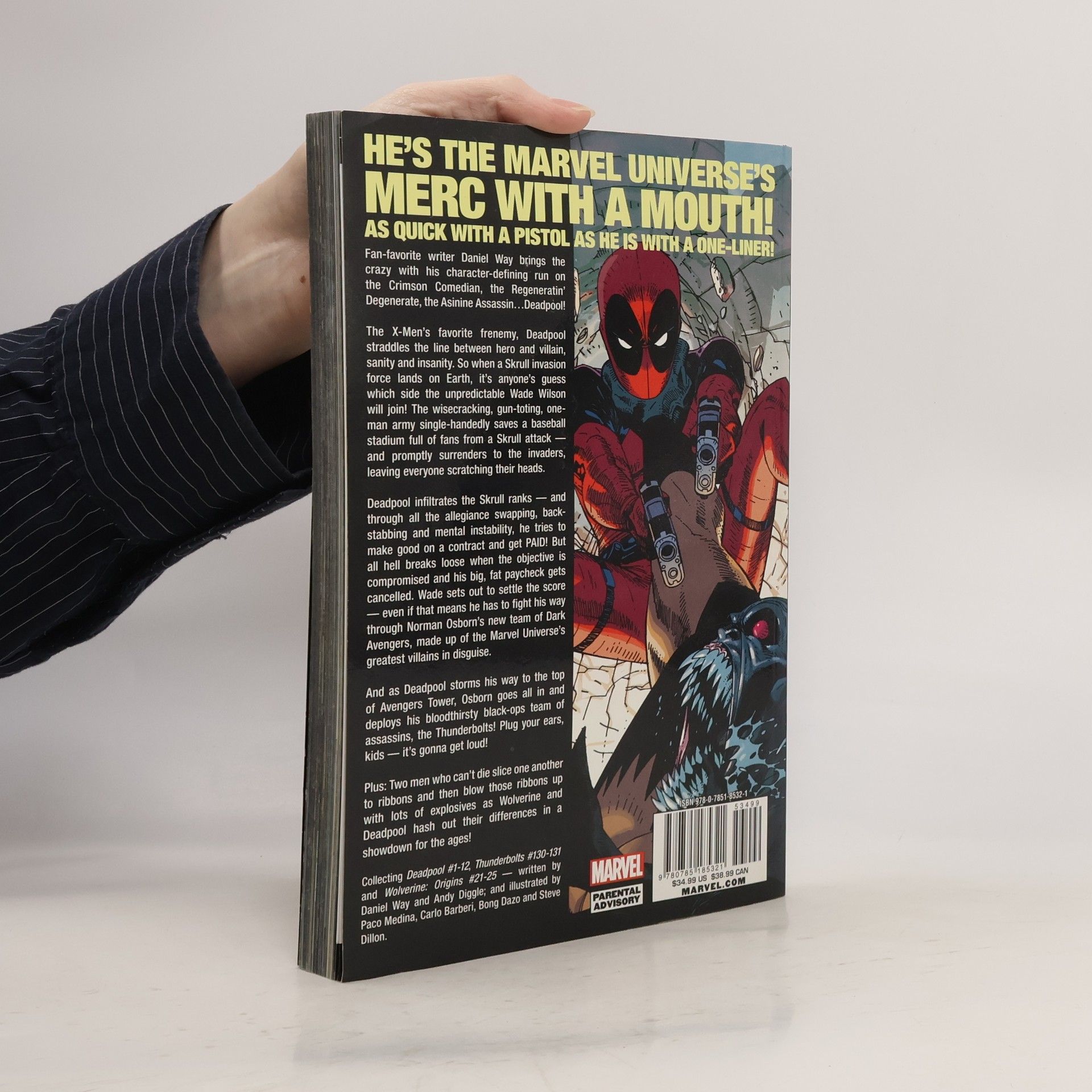 Daniel Way Deadpool - The Complete Collection by Daniel Way - Vol 1