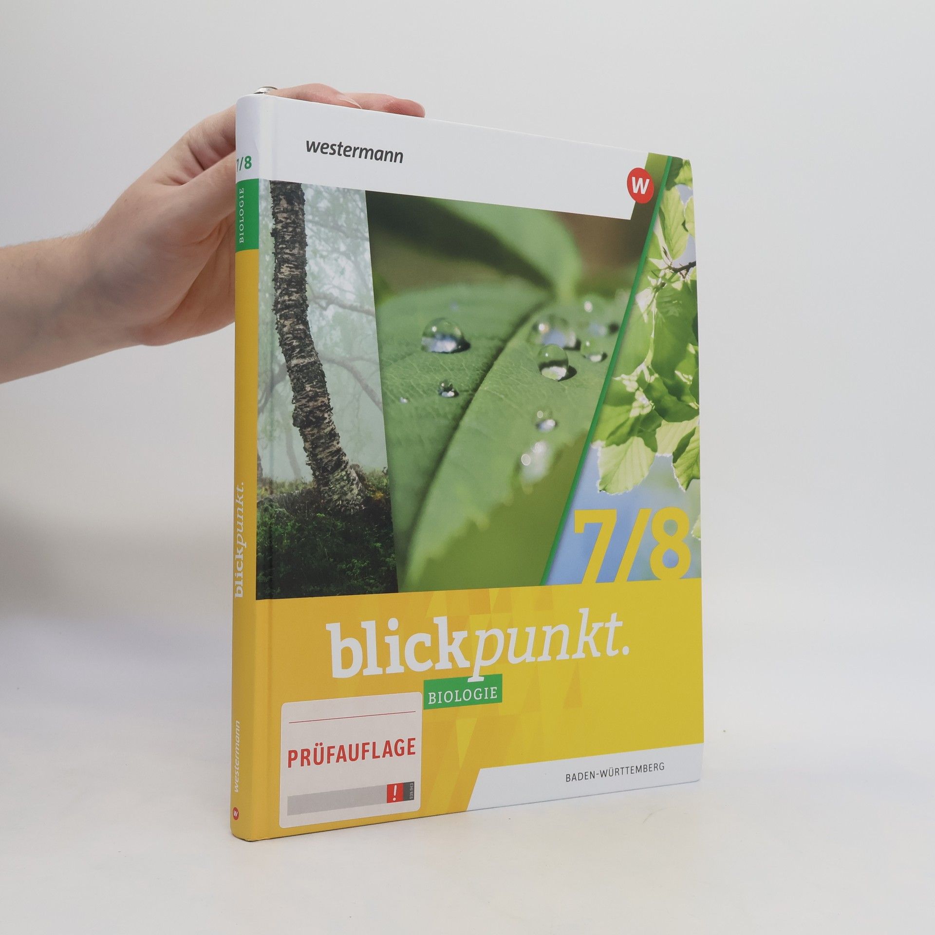 Autorenkollektiv Blickpunkt Biologie 7 / 8. Schülerband. Für Baden-Württemberg