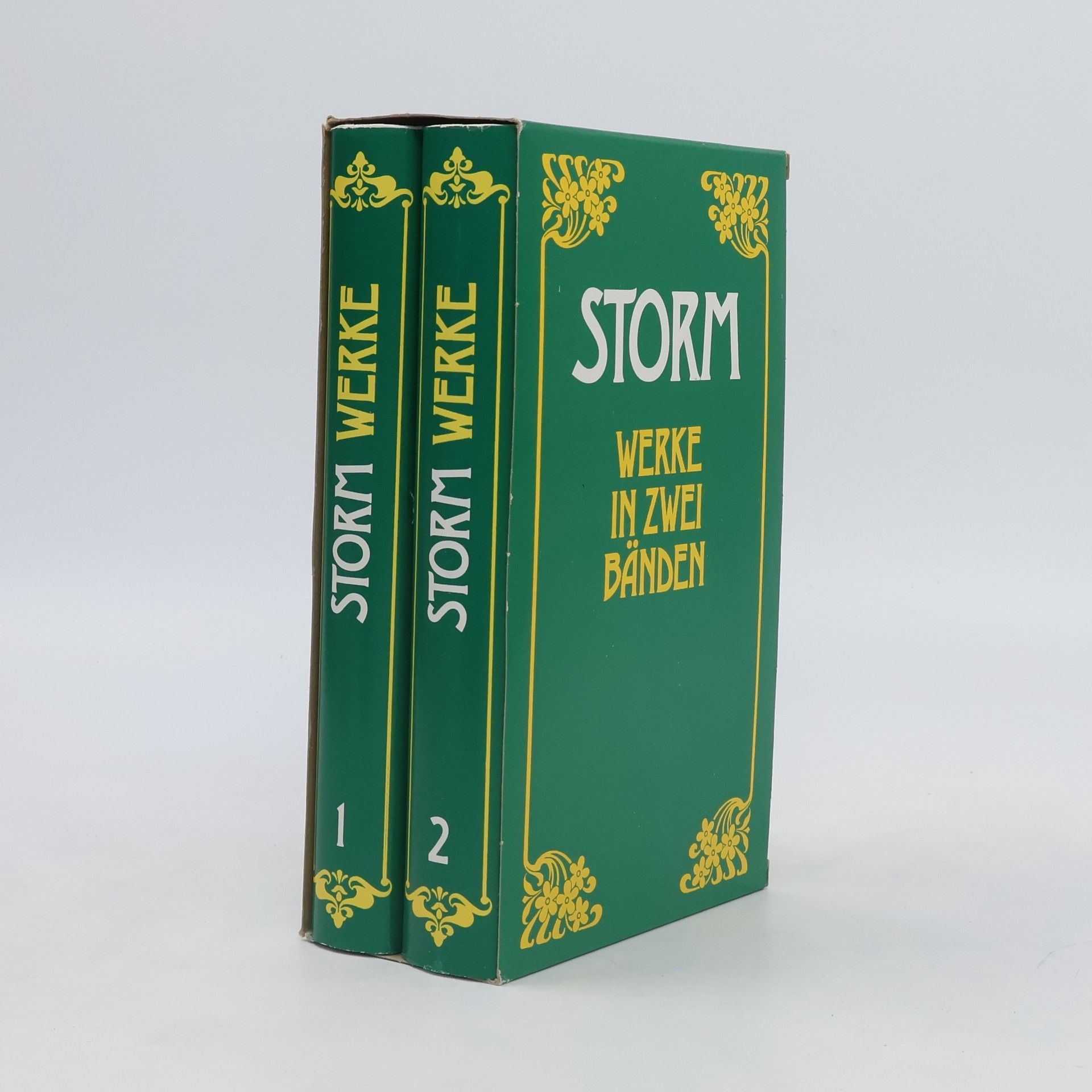Hans Theodor Woldsen Storm Werke in zwei Bänden 1-2