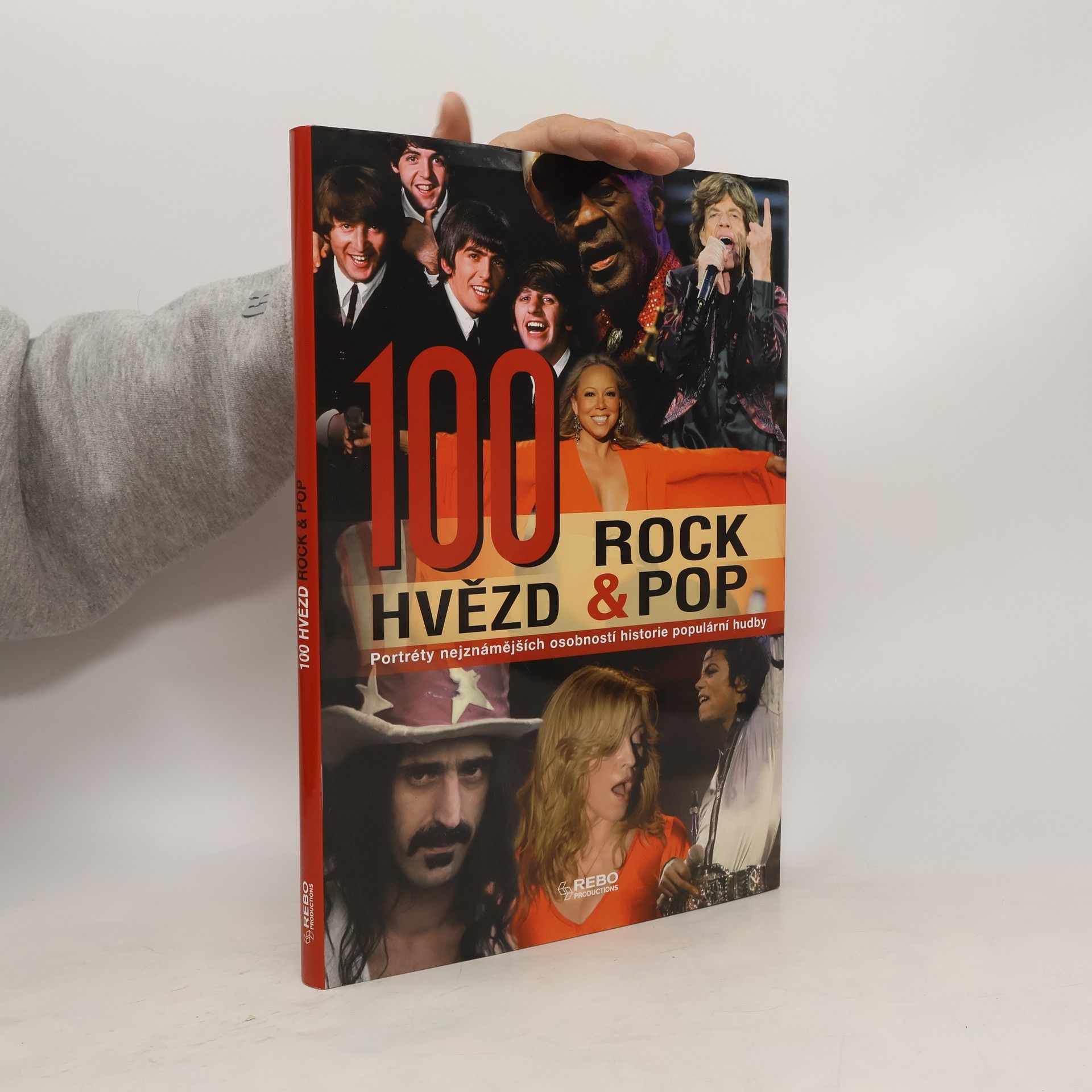 Martina Handwerker 100 hvězd rock & pop. Portréty nejznámějších osobností historie populární hudby