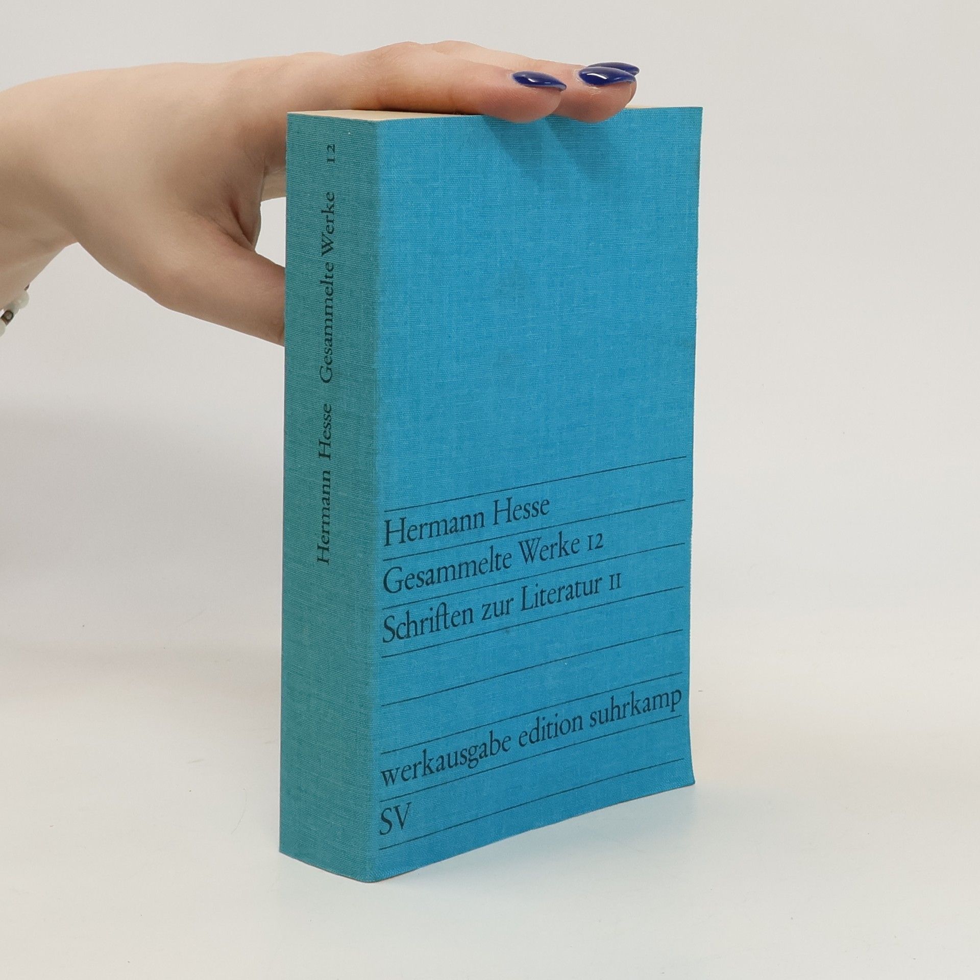 Hermann Hesse Gesammelte Werke 12. Schriften zur Literatur II