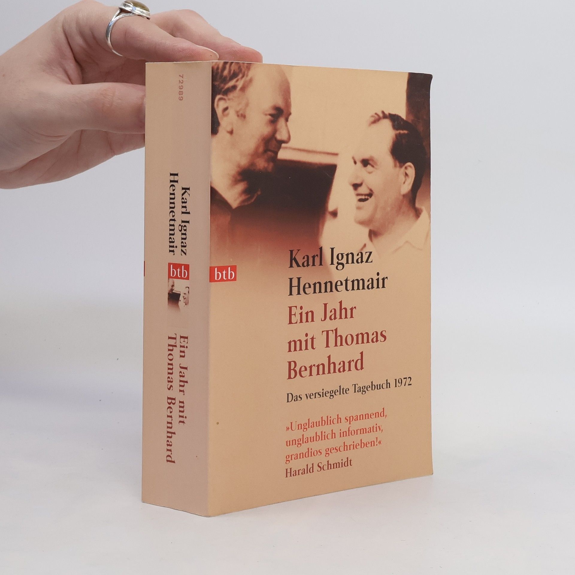 Karl Ignaz Hennetmair Ein Jahr mit Thoma Bernhard
