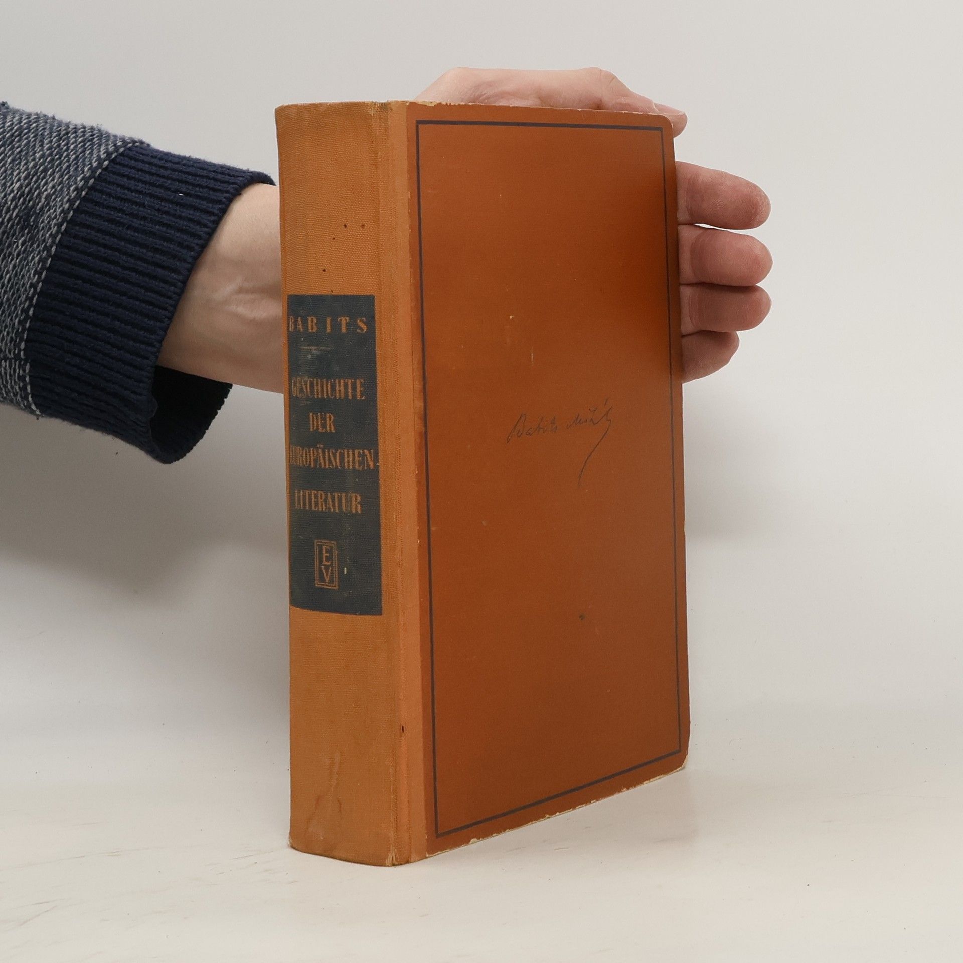 Michael Babits Geschichte der europäischen Literatur