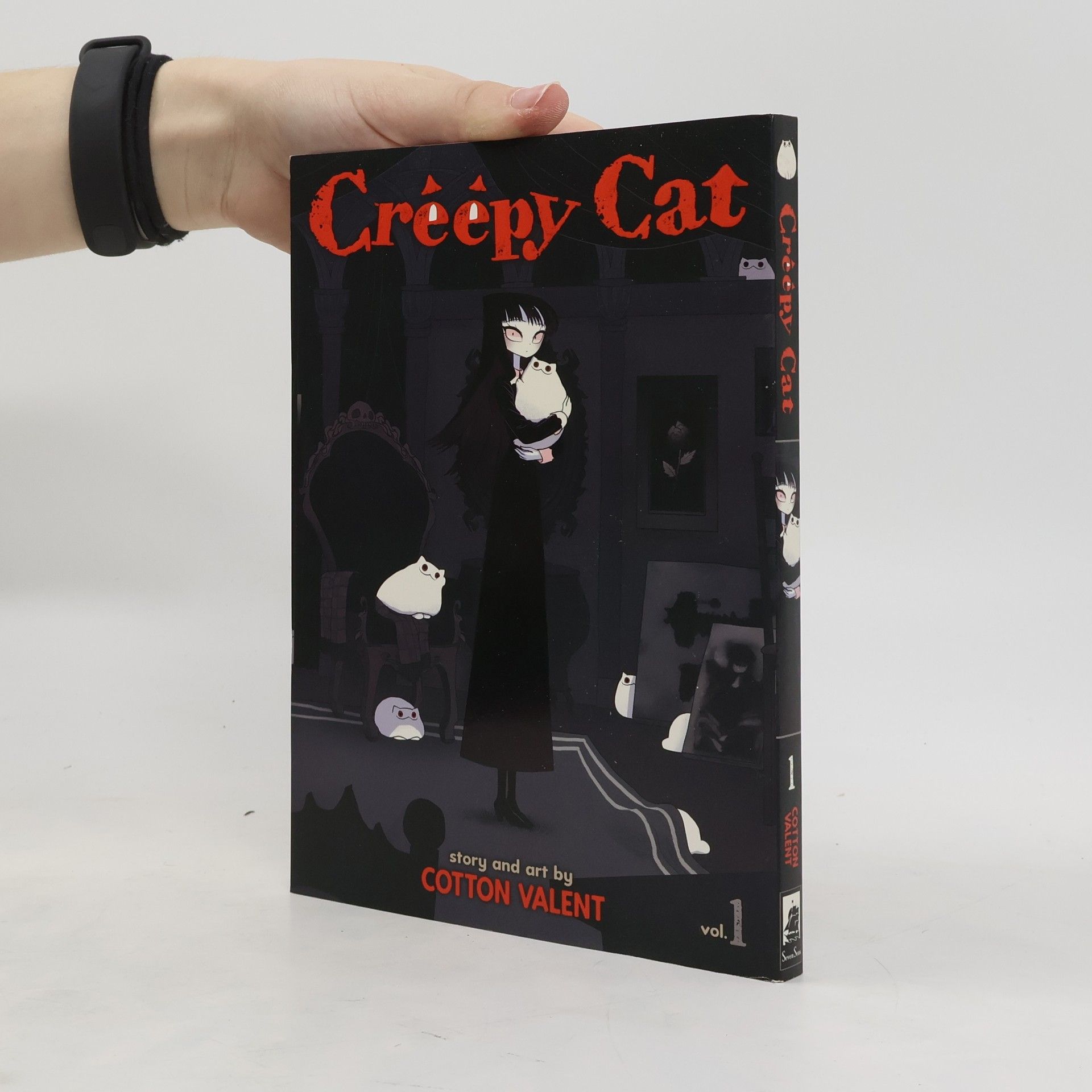 Cotton Valent Creepy Cat 1