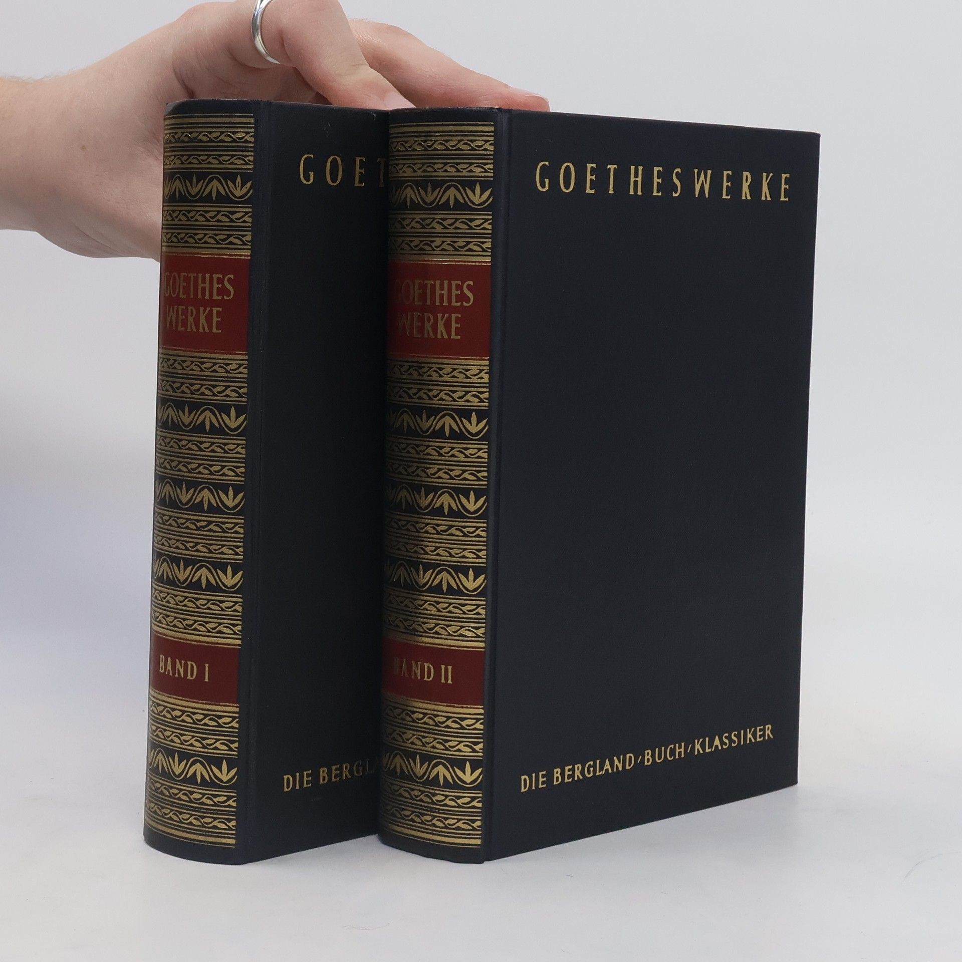 Johann Wolfgang von Goethe Goethes Werke Band I.-II.