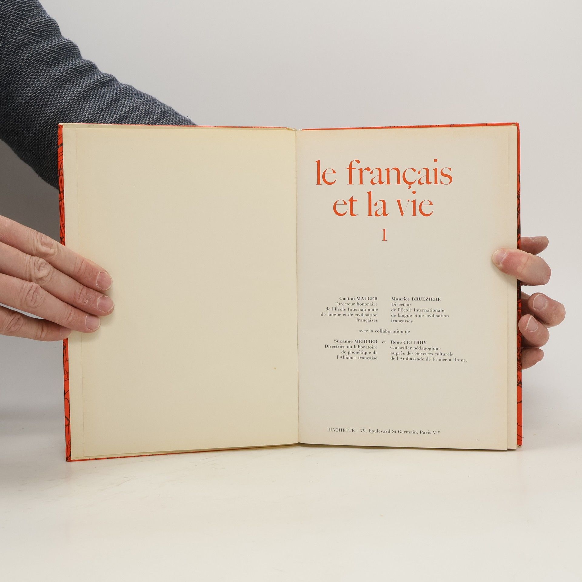Guston Mauger Le francais et la vie 1