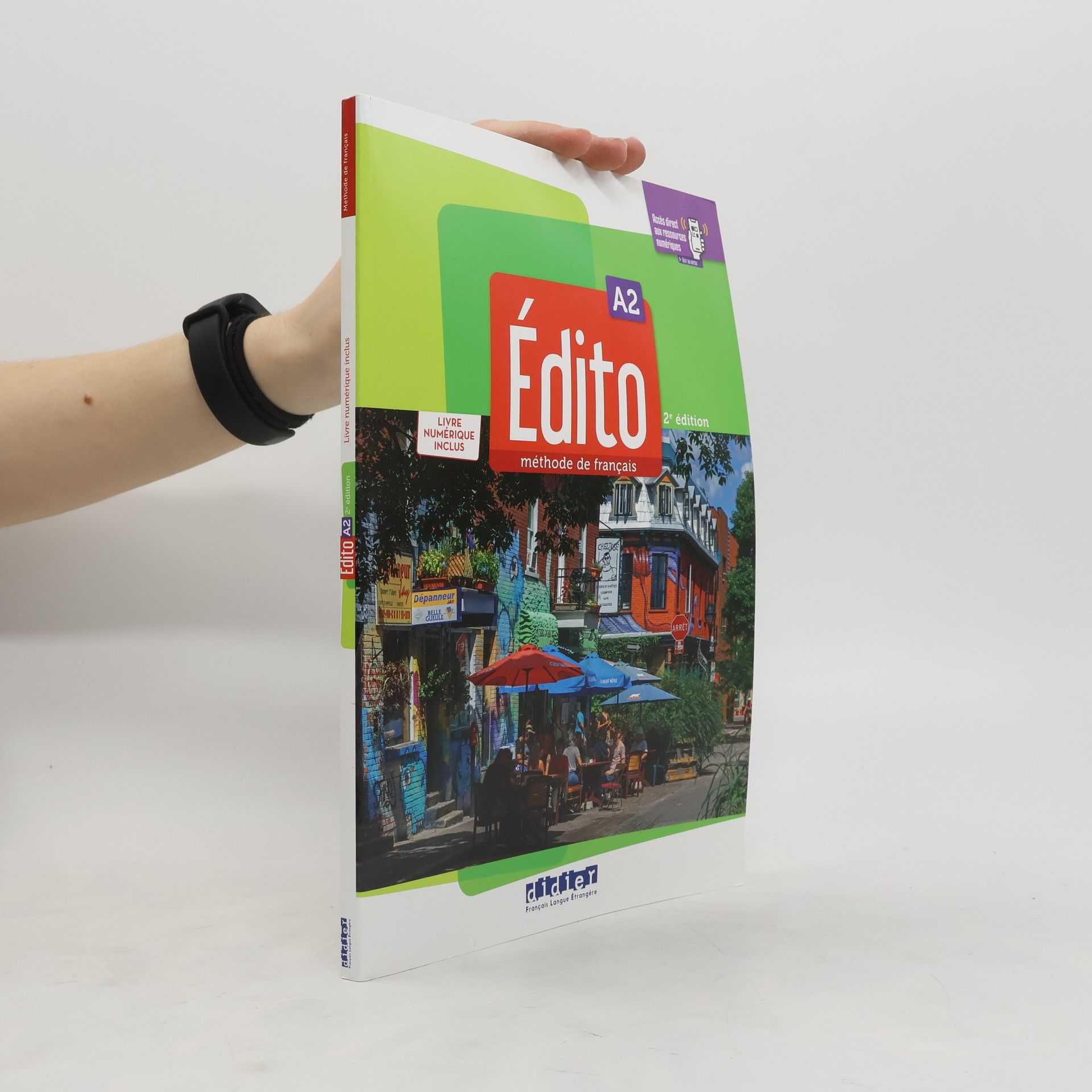 Alexandra Horquin Edito A2 - Edition 2022 - Livre + code numérique + didierfle.app
