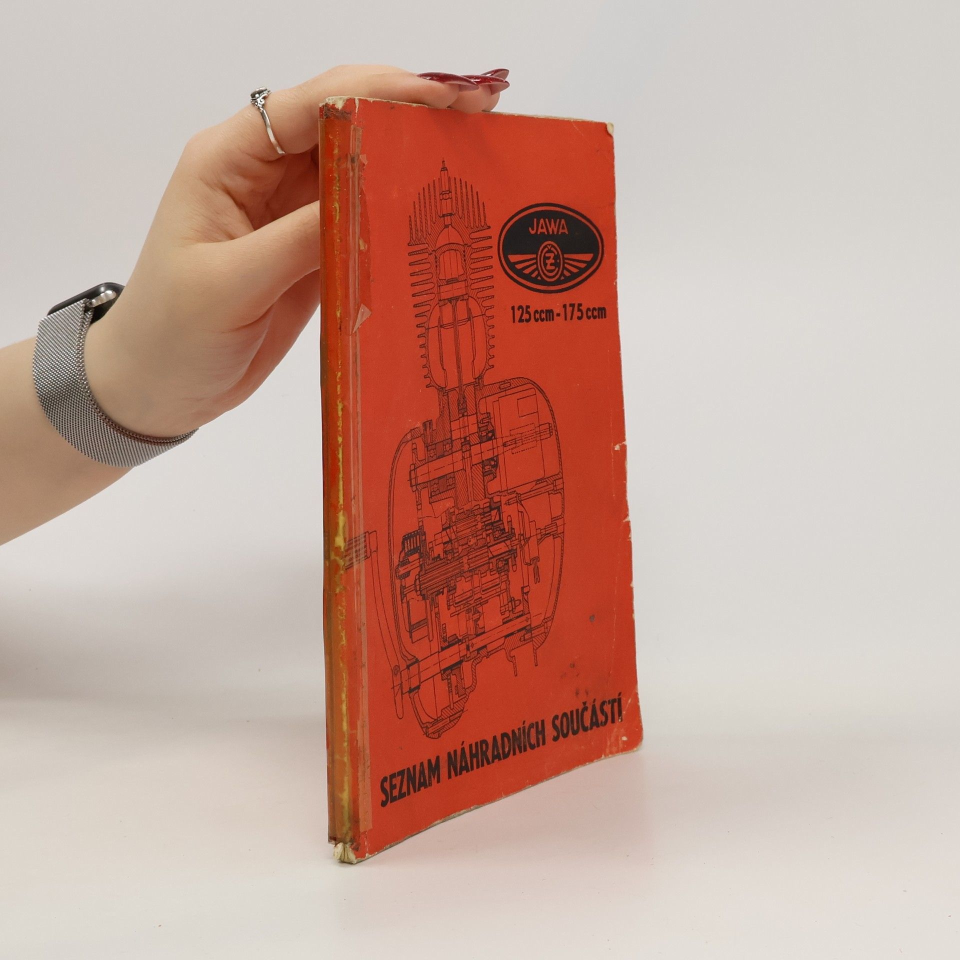 Collectif d'auteurs Seznam náhradních součástí pro motocykl Jawa