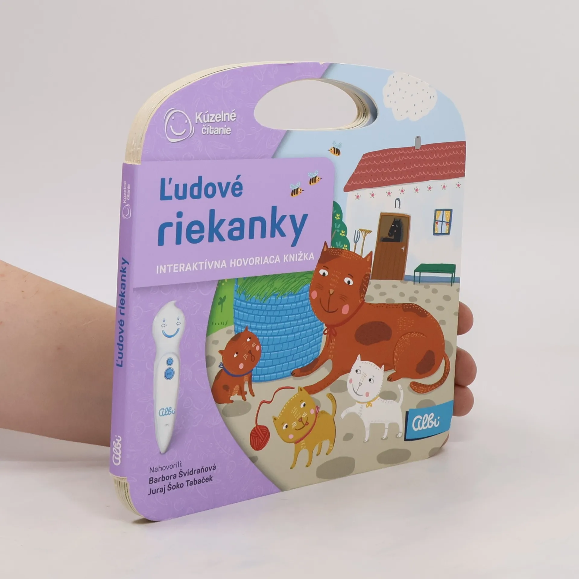 L'udové riekanky: interaktívna hovoriaca knižka | Kniha | pevná | Katarína Makara