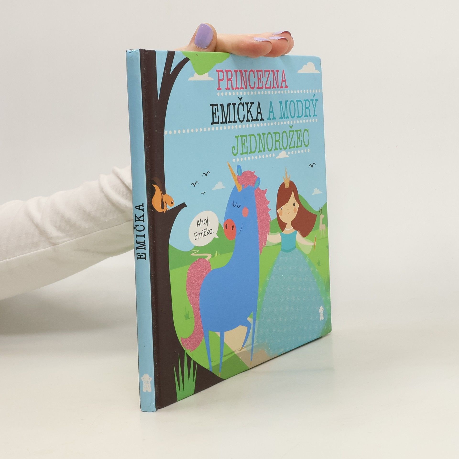 Lucie Šavlíková Princezna Emička a modrý jednorožec