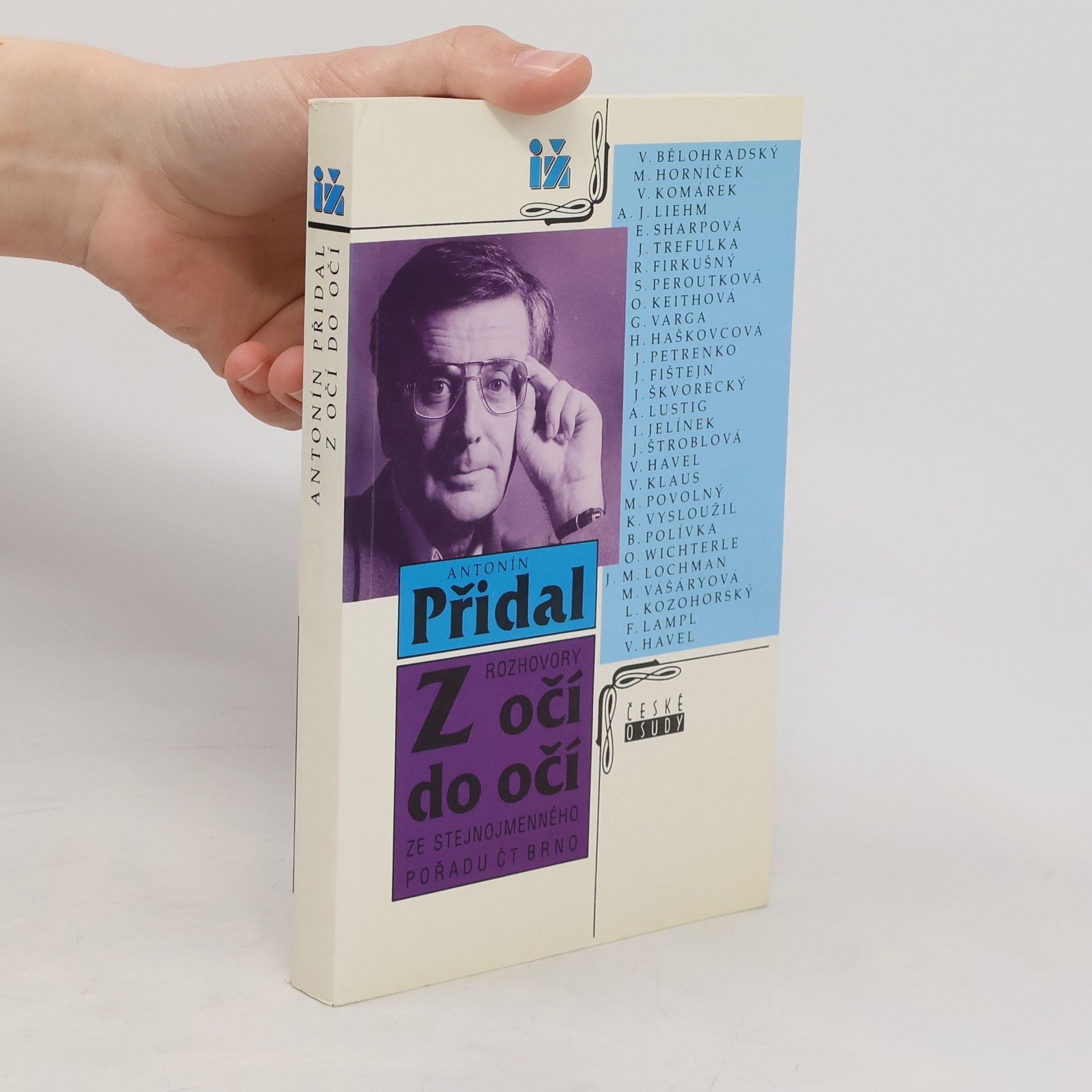 Antonín Přidal Z očí do očí