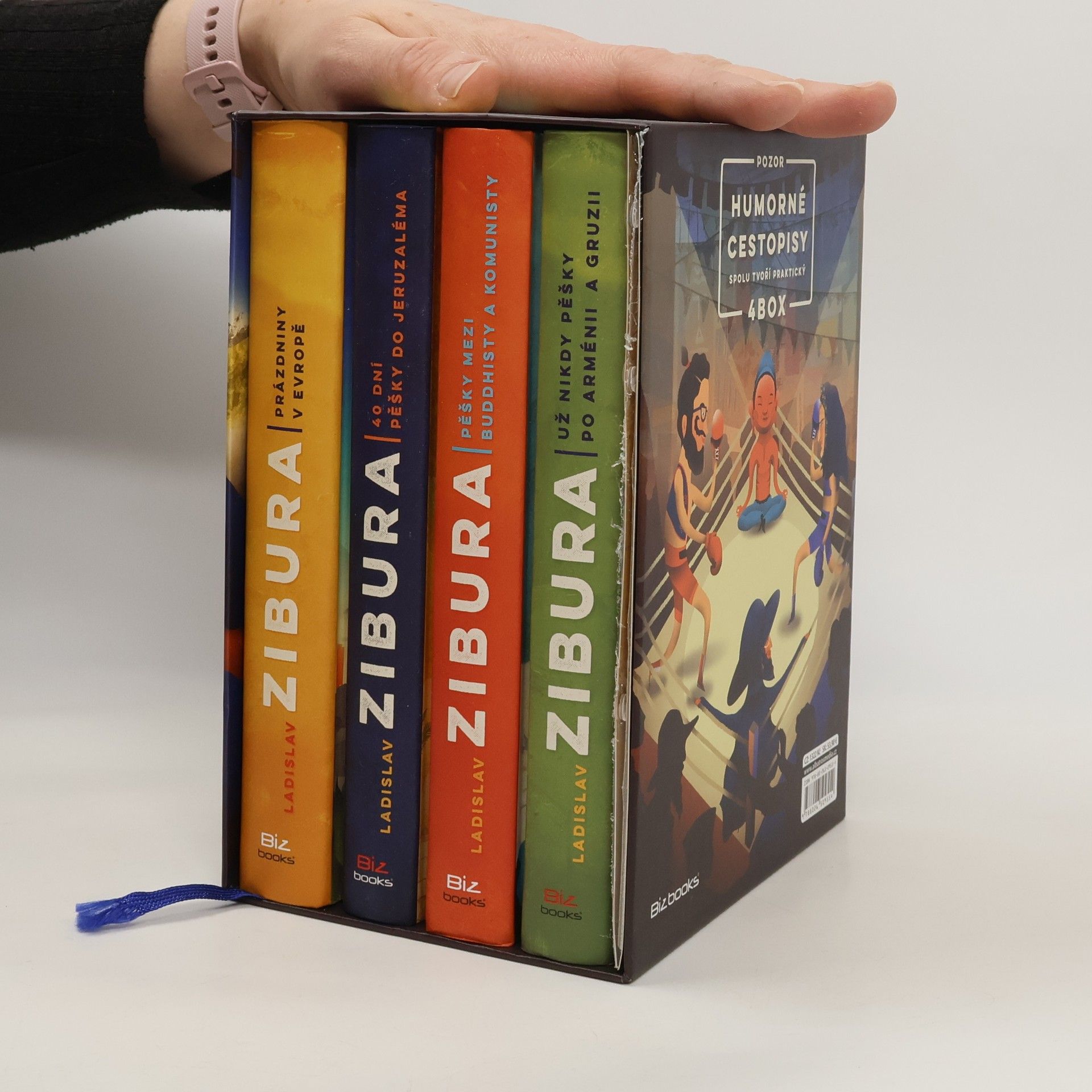 Ladislav Zibura Ladislav Zibura: Všechny krásy světa (čtyřbox podepsaných knih + puzzle)