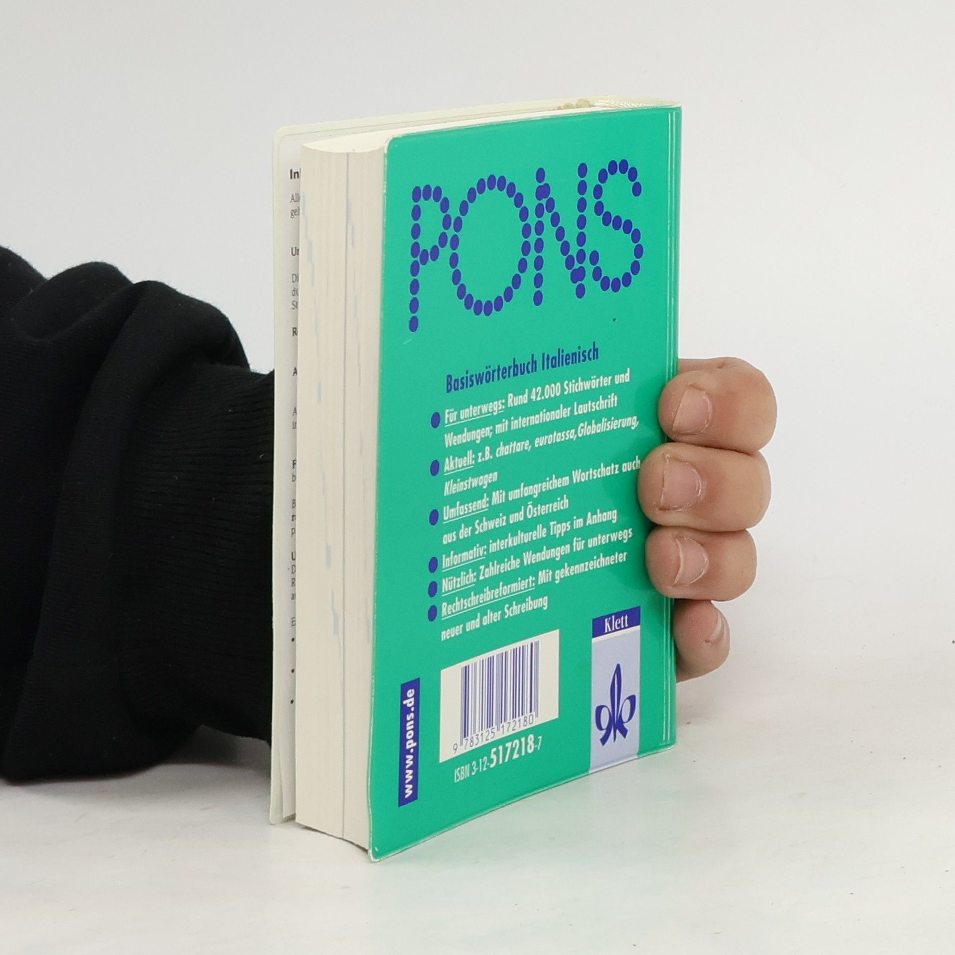 Anna Ferraris Kriis PONS Basiswörterbuch Italienisch-Deutsch, Deutsch-Italienisch
