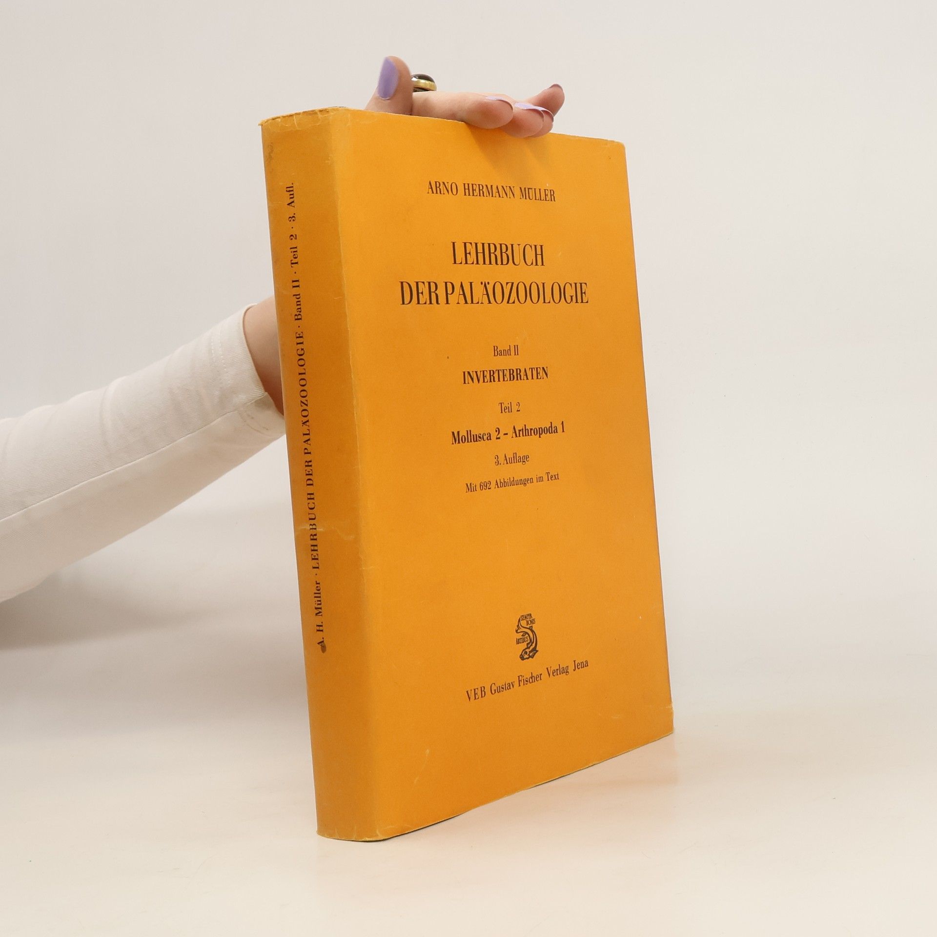 Arno Hermann Müller Lehrbuch der Paläozoologie II. Invertebraten 2