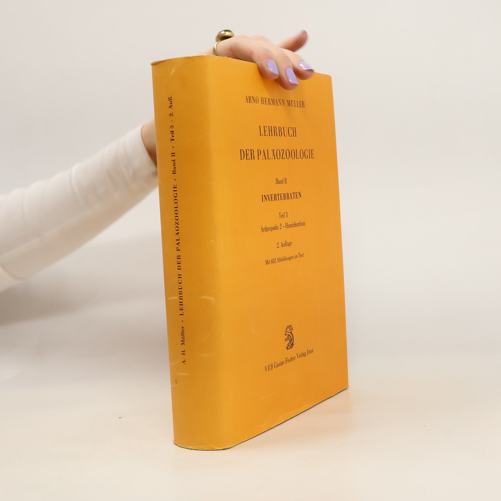 Arno Hermann Müller Lehrbuch der Paläozoologie Band II