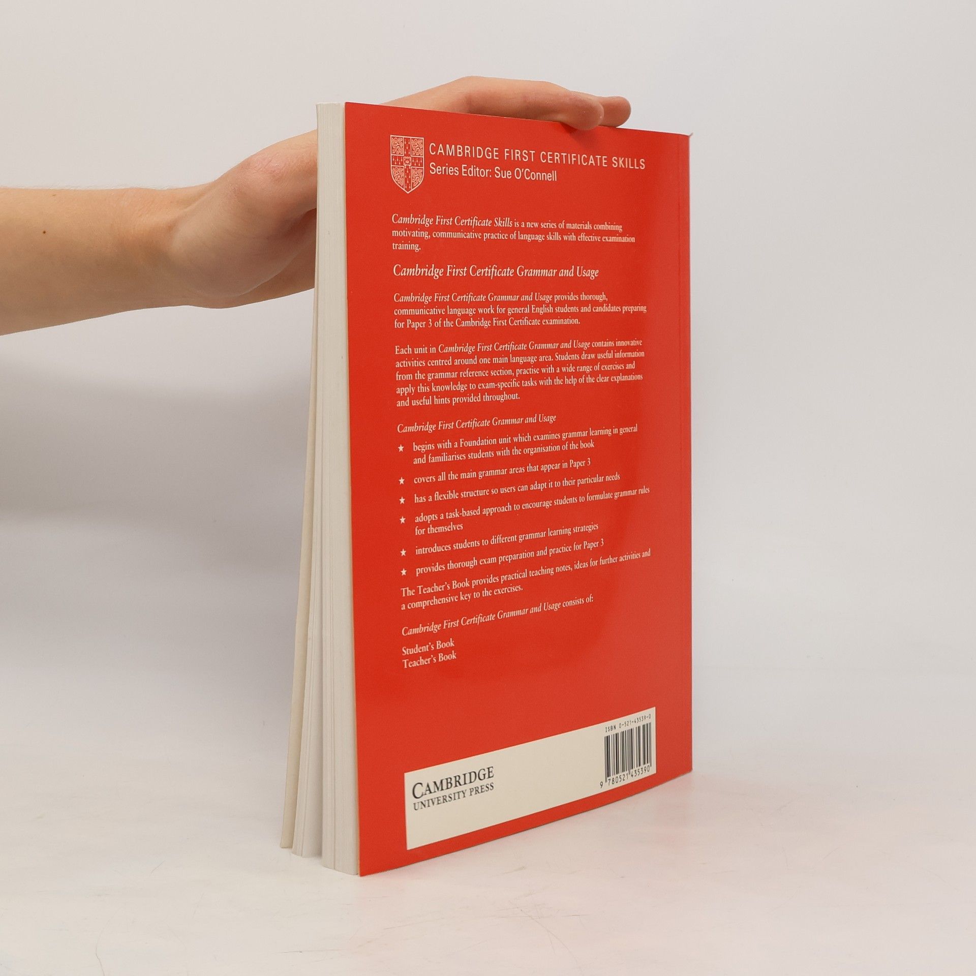 Autores varios Cambridge First Certificate Grammar and Usage Student's book