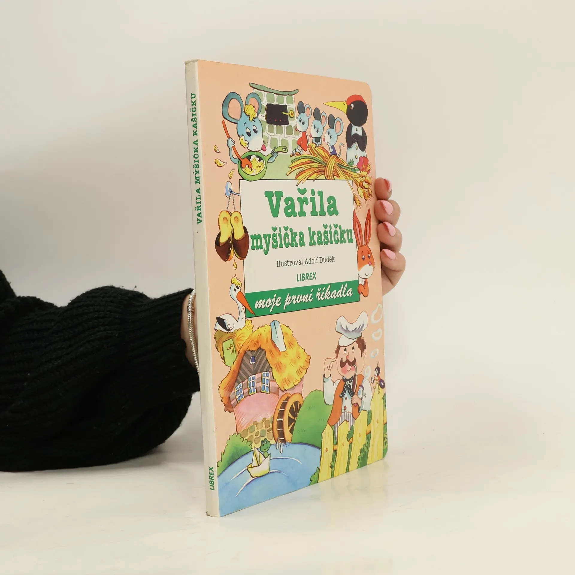 Vařila myšička kašičku | Kniha | mäkká | Adolf Dudek | CS