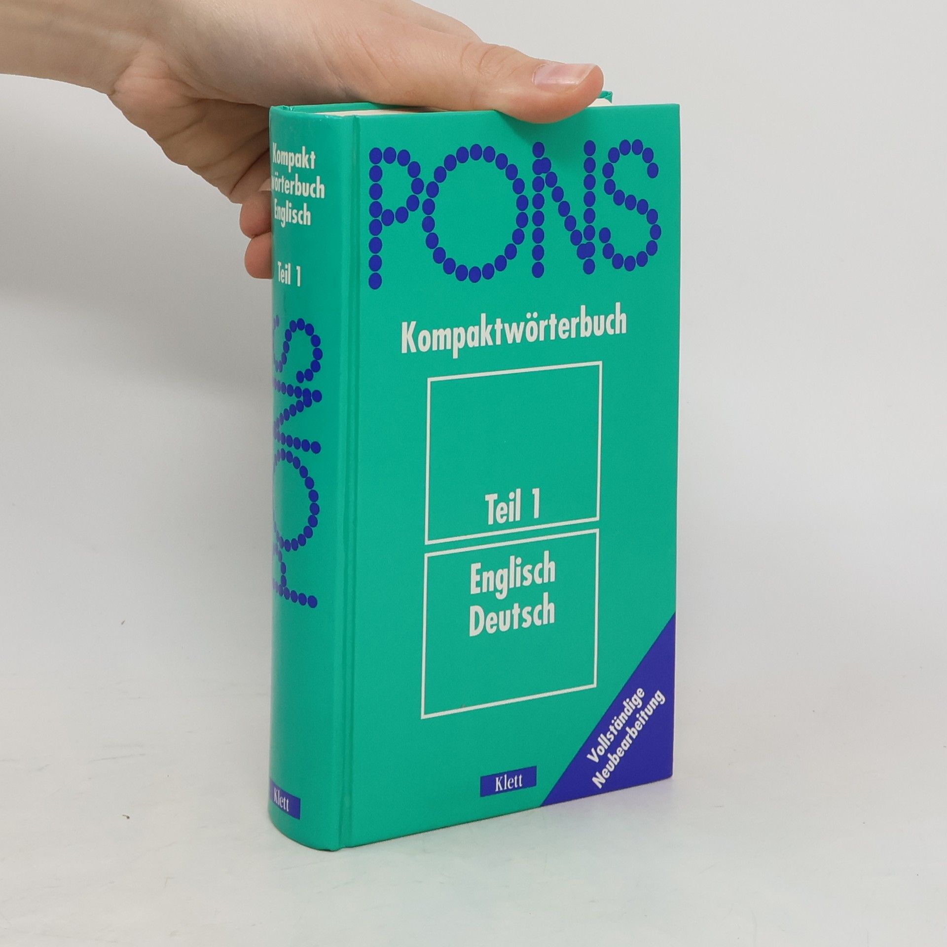kolektiv PONS Kompaktwörterbuch Englisch-Deutsch 1