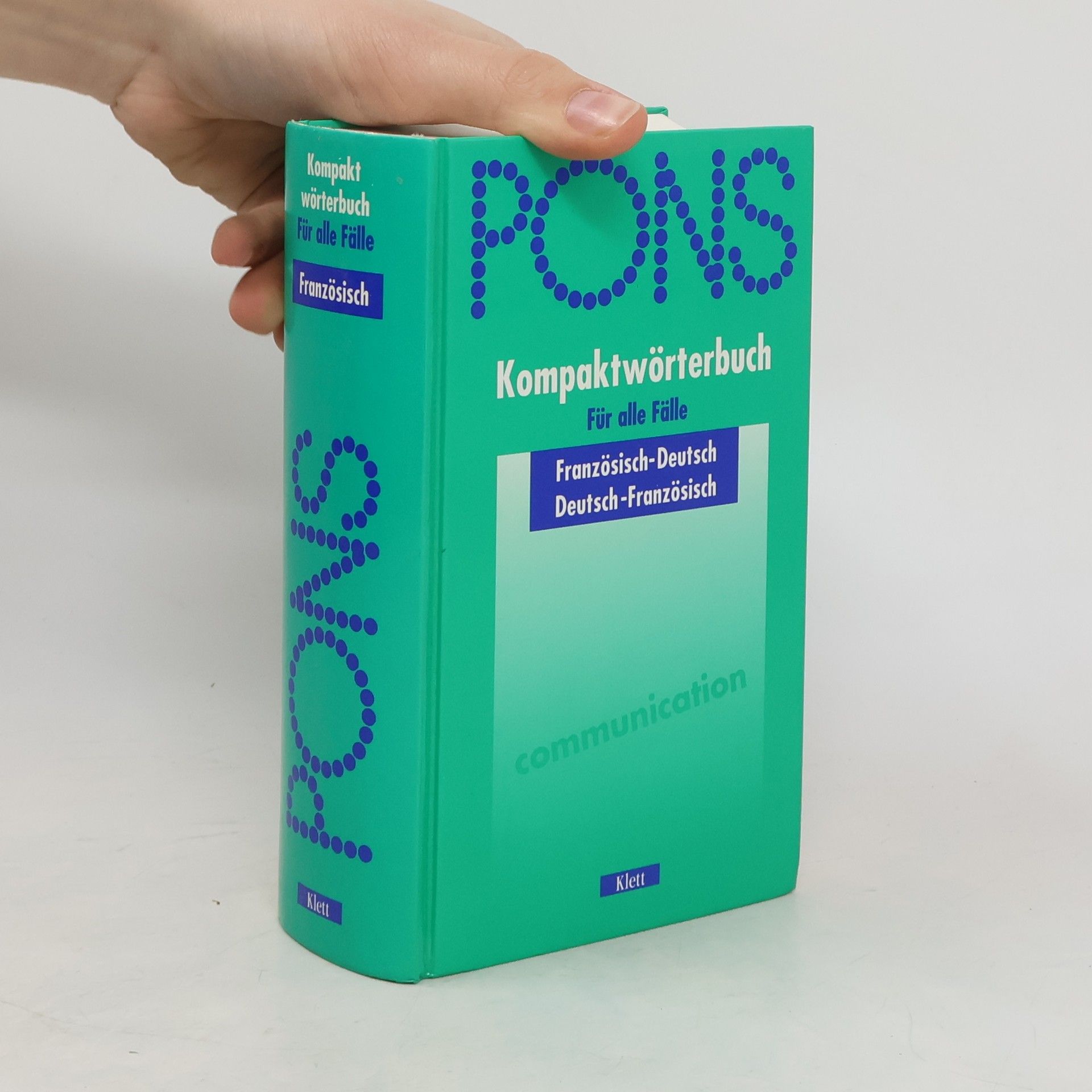 Erich Weiss PONS Kompaktwörterbuch. Französisch-Deutsch, Deutsch-Französisch