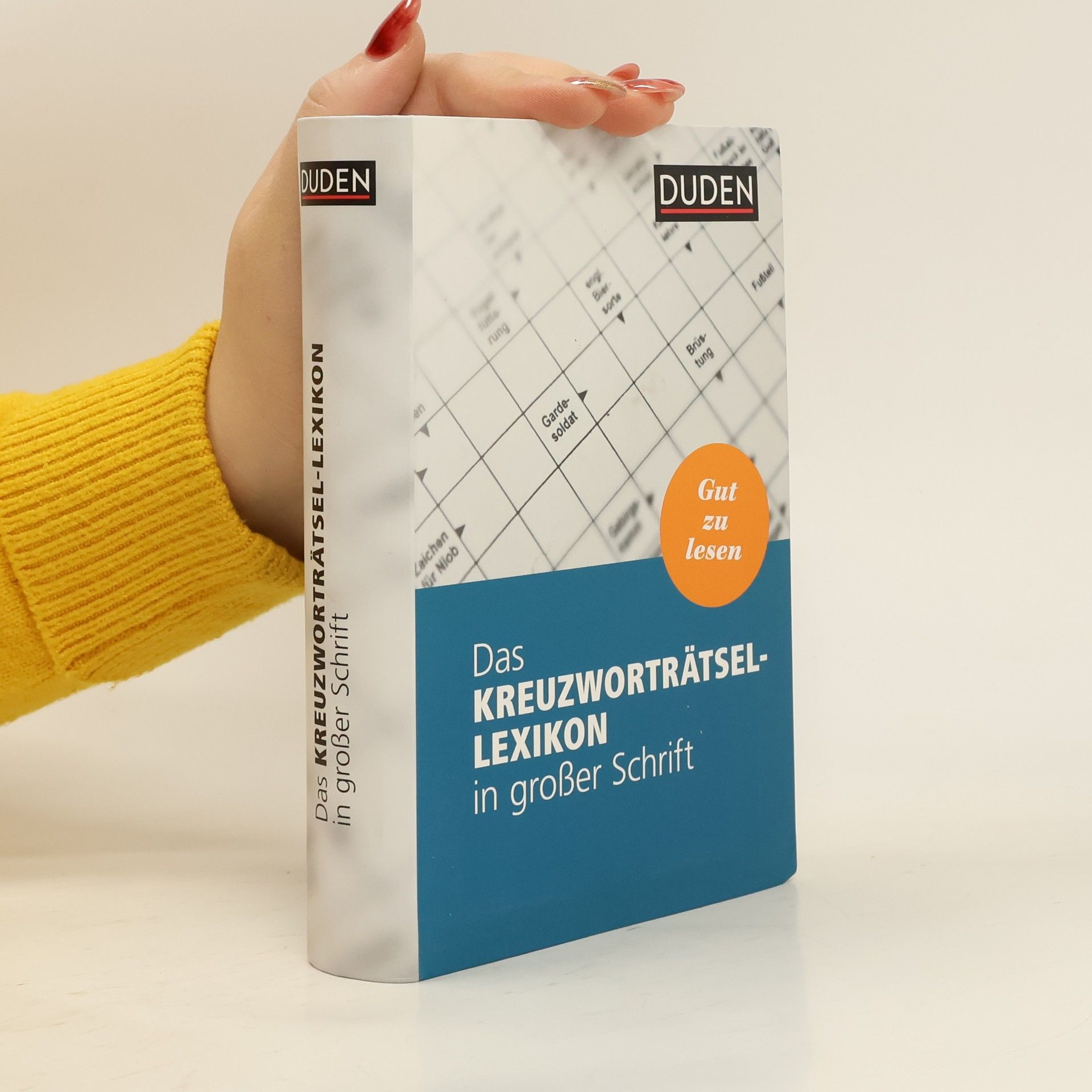 Autorenkollektiv Duden, das Kreuzworträtsel-Lexikon in großer Schrift