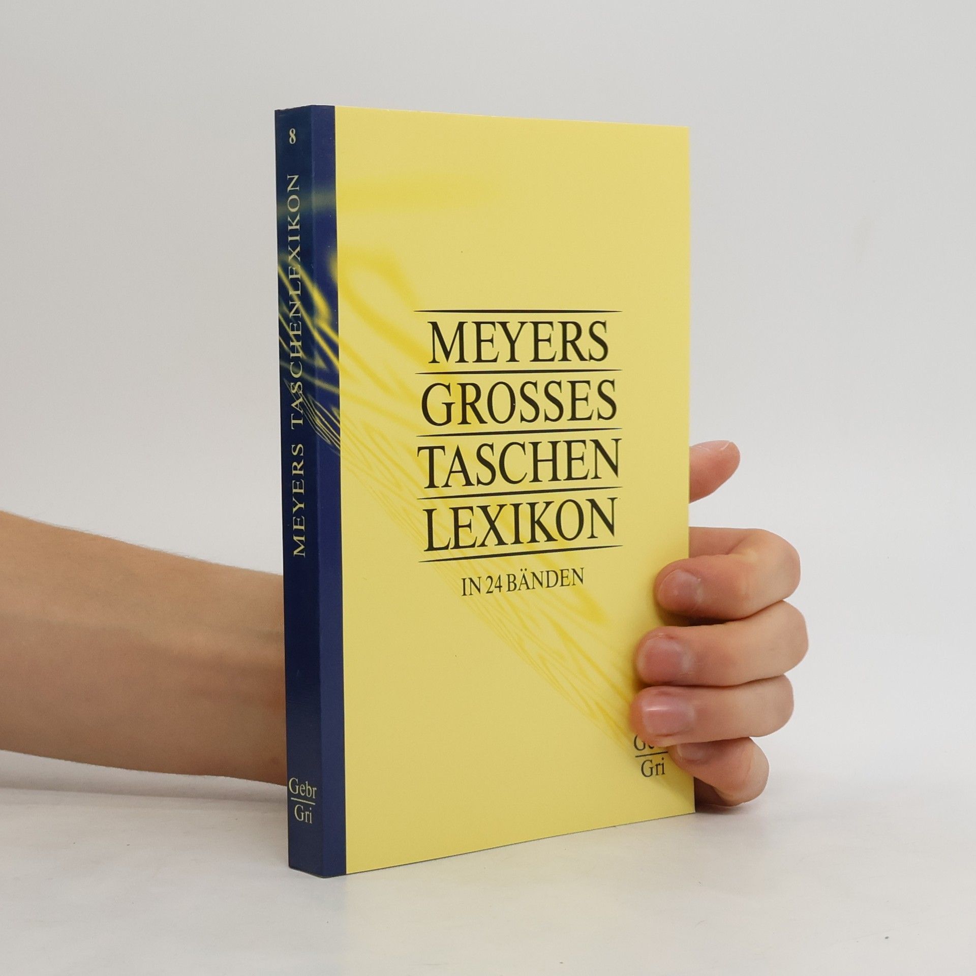 Marianne Strzysch-Siebeck Meyers grosses Taschen Lexikon in 24 Bänden 8. Gebr-Gri
