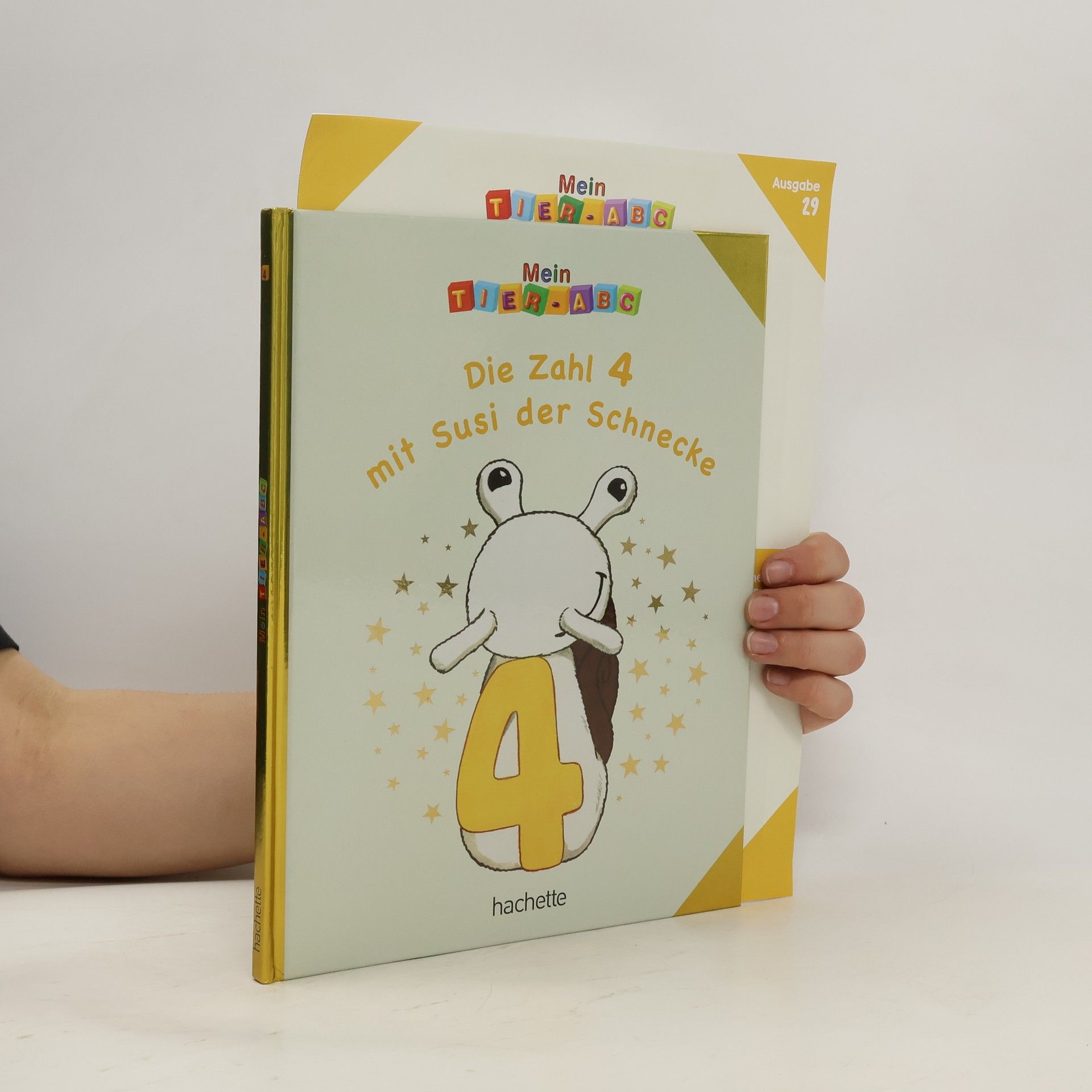 Collectif d'auteurs Die Zahl 4 mit Susi der Schnecke