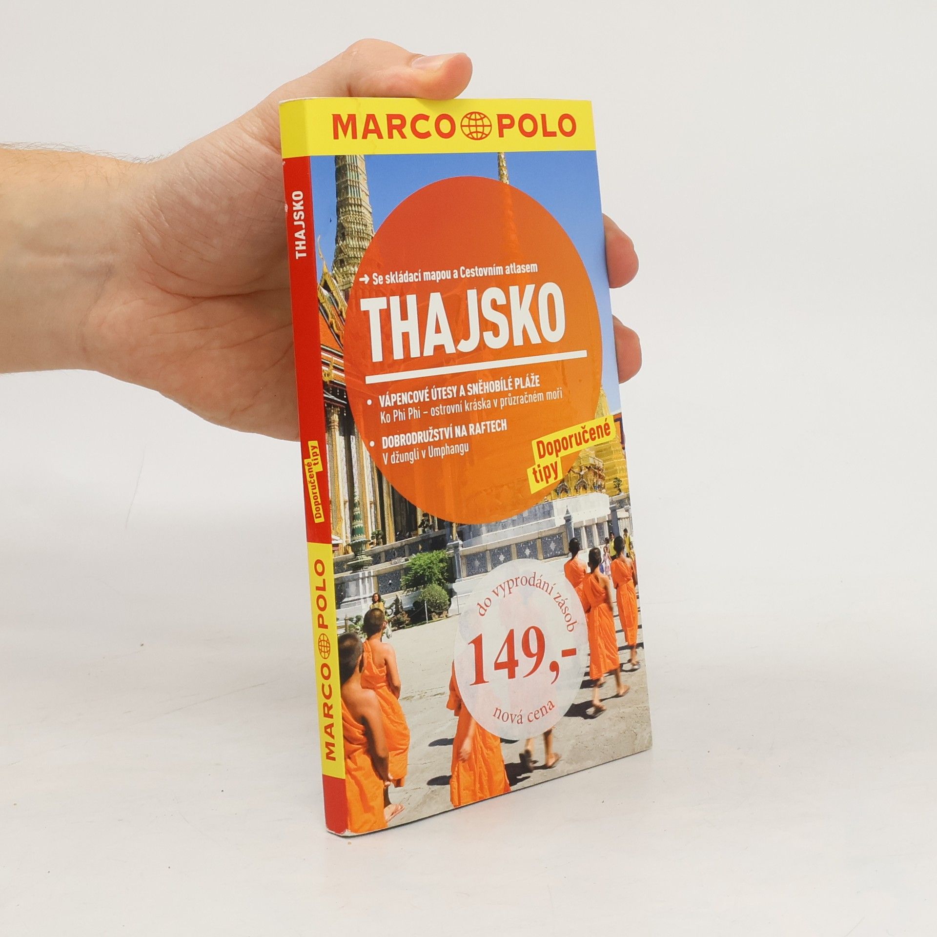 Wilfried Hahn Thajsko. Doporučené tipy. Se skládací mapou a cestovním atlasem