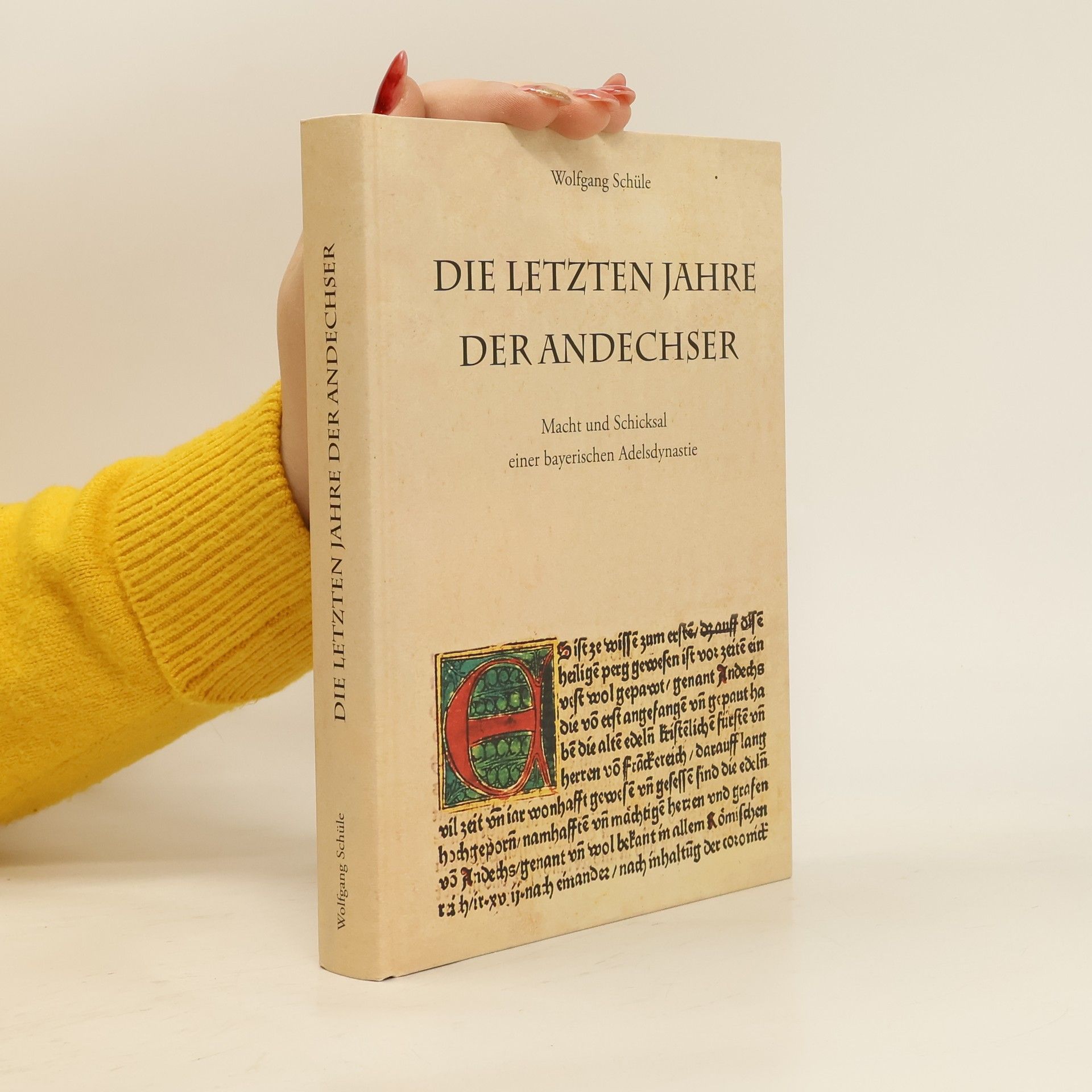 Wolfgang Schule Die letzten Jahre der Andechser