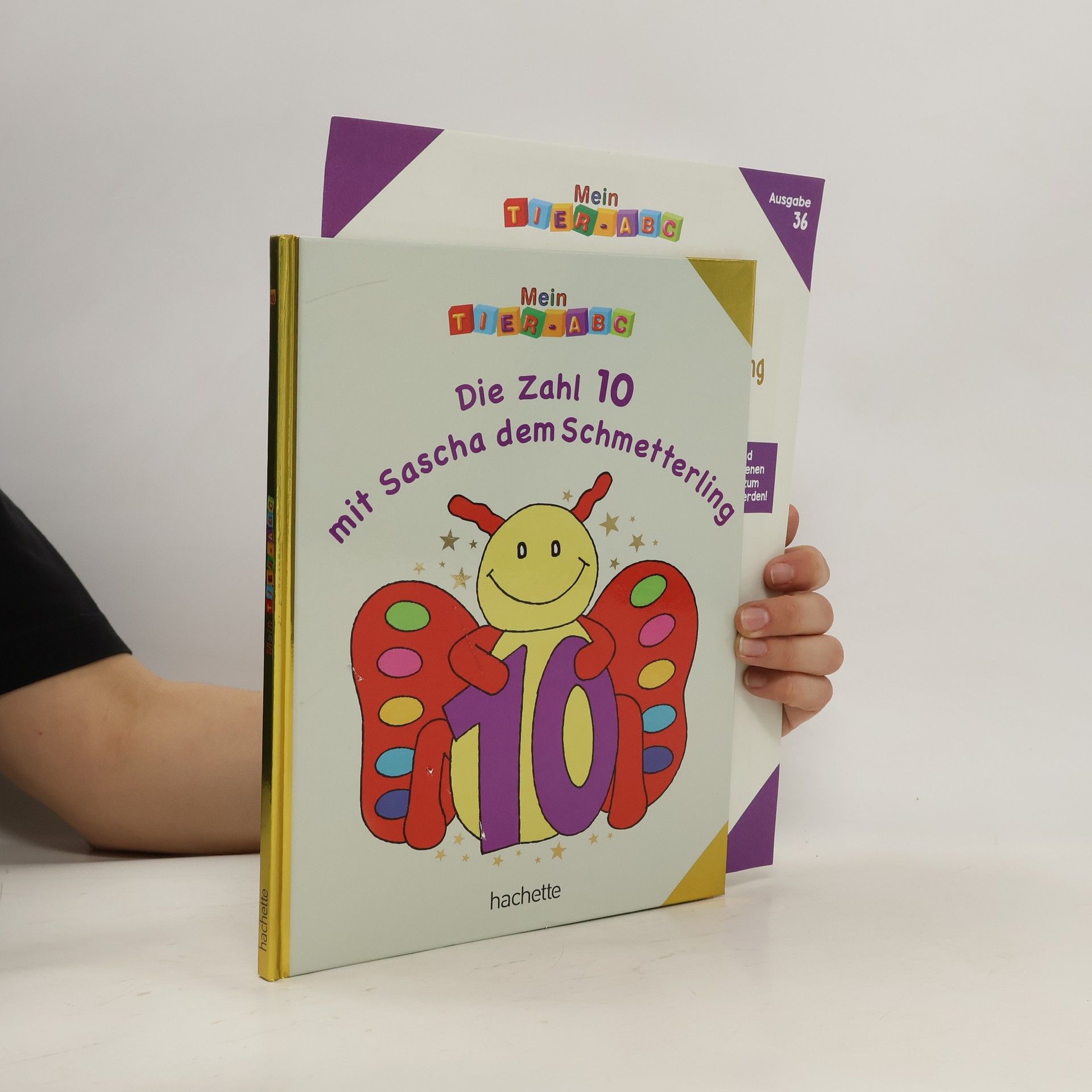 Autorenkollektiv Mein Tier-ABC. Die Zahl 10 mit Sascha dem Schmetterling