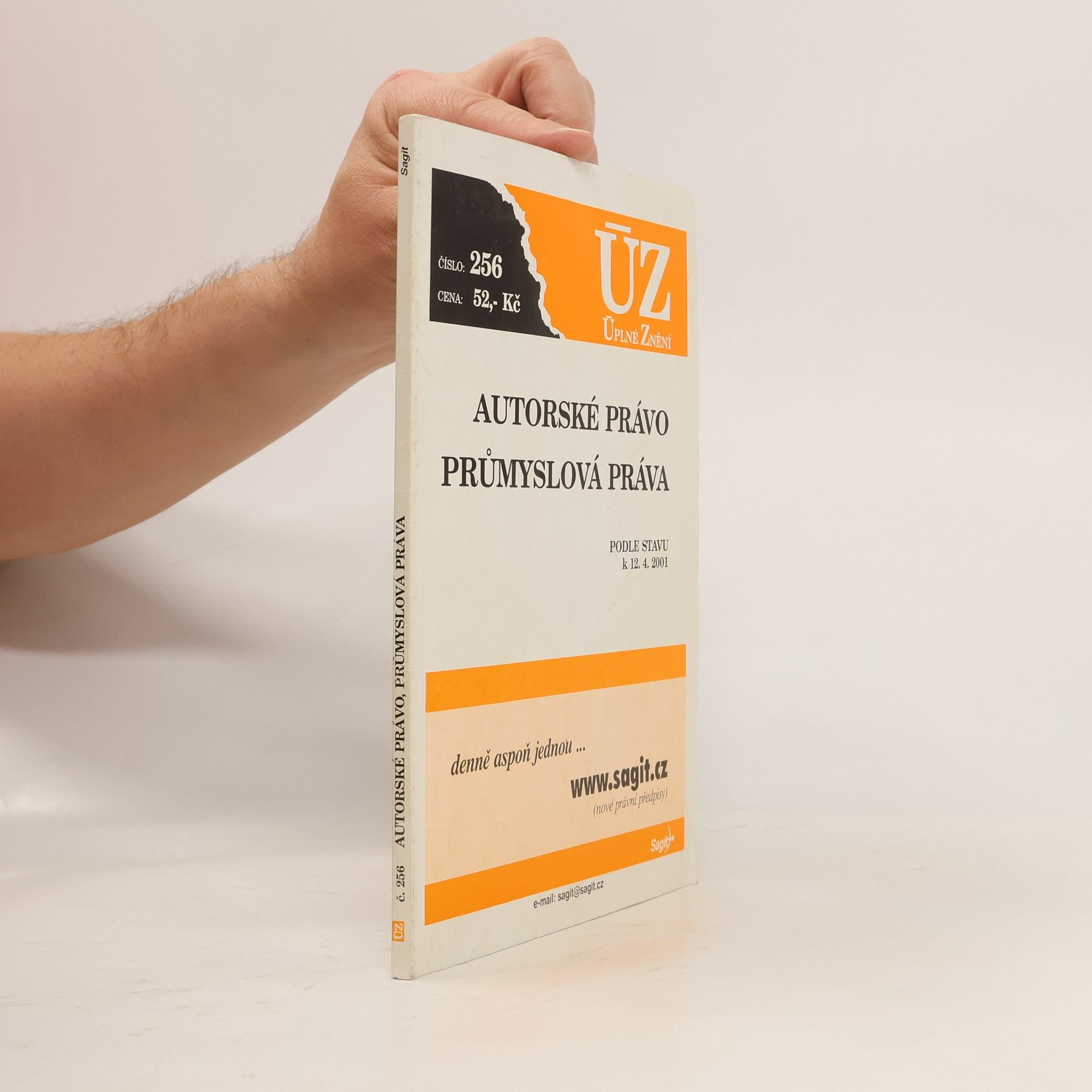 Collectif d'auteurs Autorské právo, Průmyslová práva : podle stavu k 12.4.2001