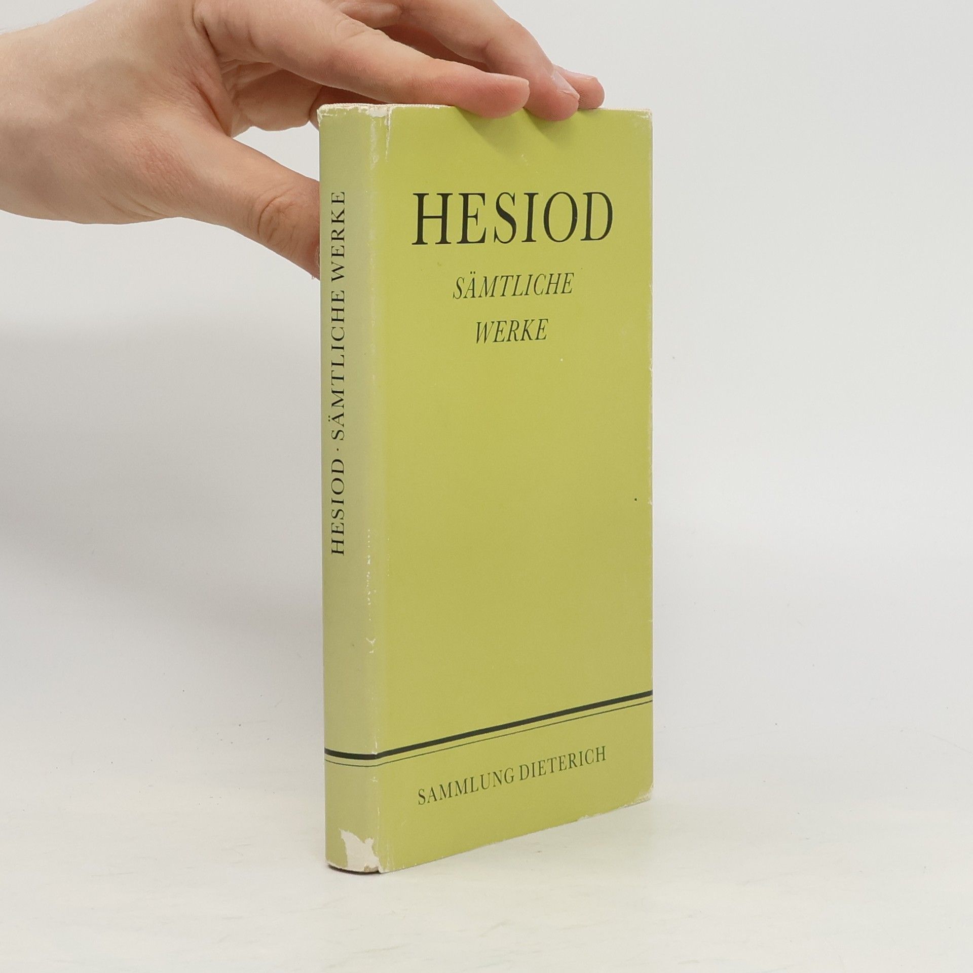 Hesiodus Sämtliche Werke