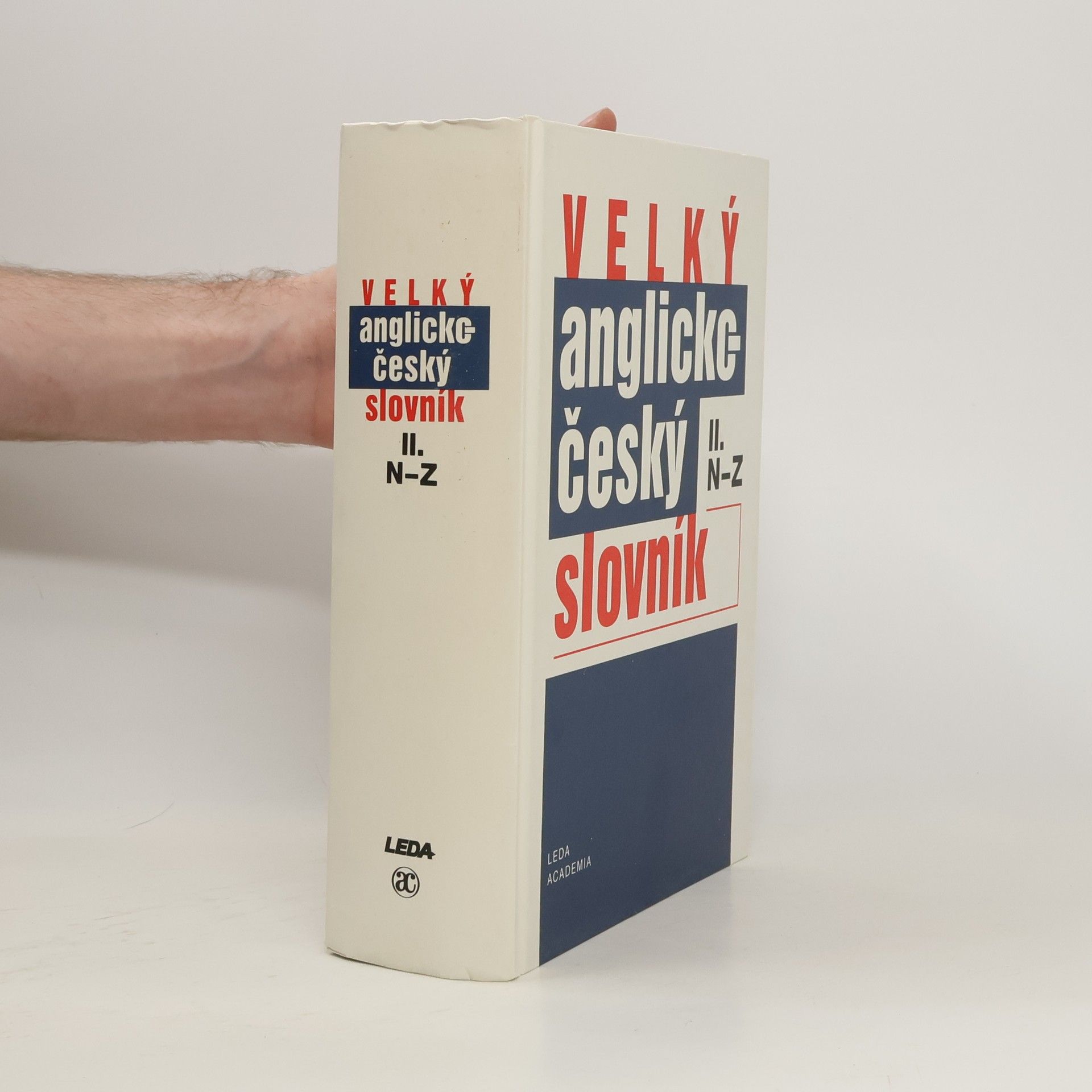 Karel Hais Velký anglicko-český slovník. 2. díl, N-Z