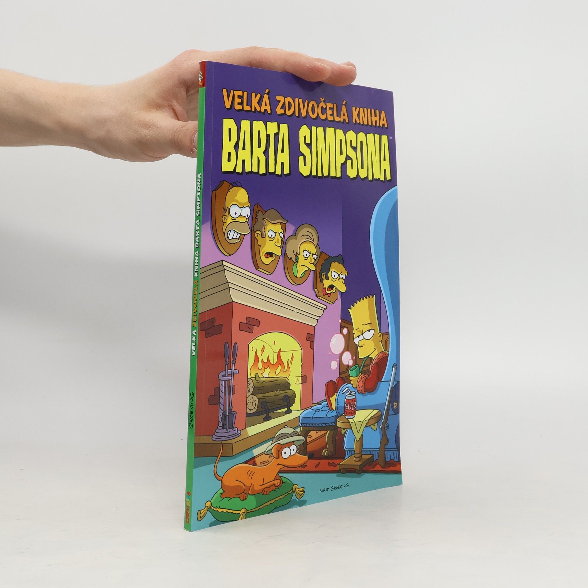 Tony DiGerolamo Velká zdivočelá kniha Barta Simpsona