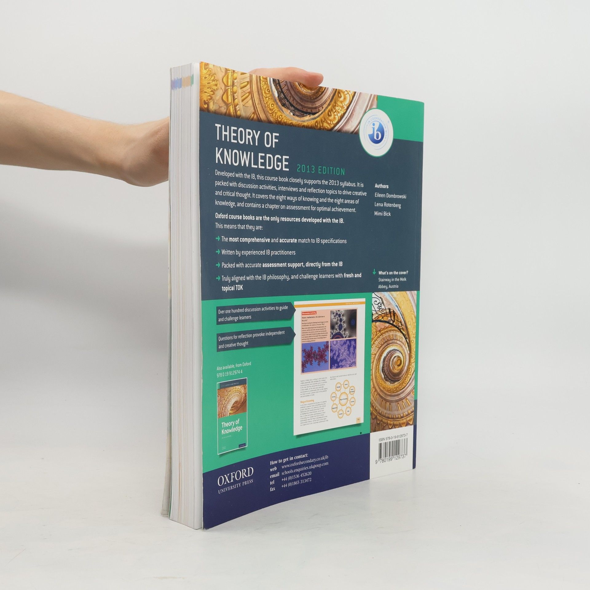Eileen Dombrowski IB Theory of Knowledge Course Book