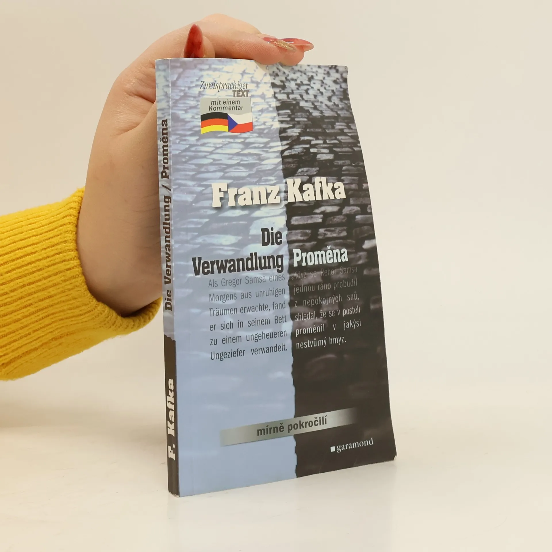 Die Verwandlung = Proměna | Book | Franz Kafka | CS, FR