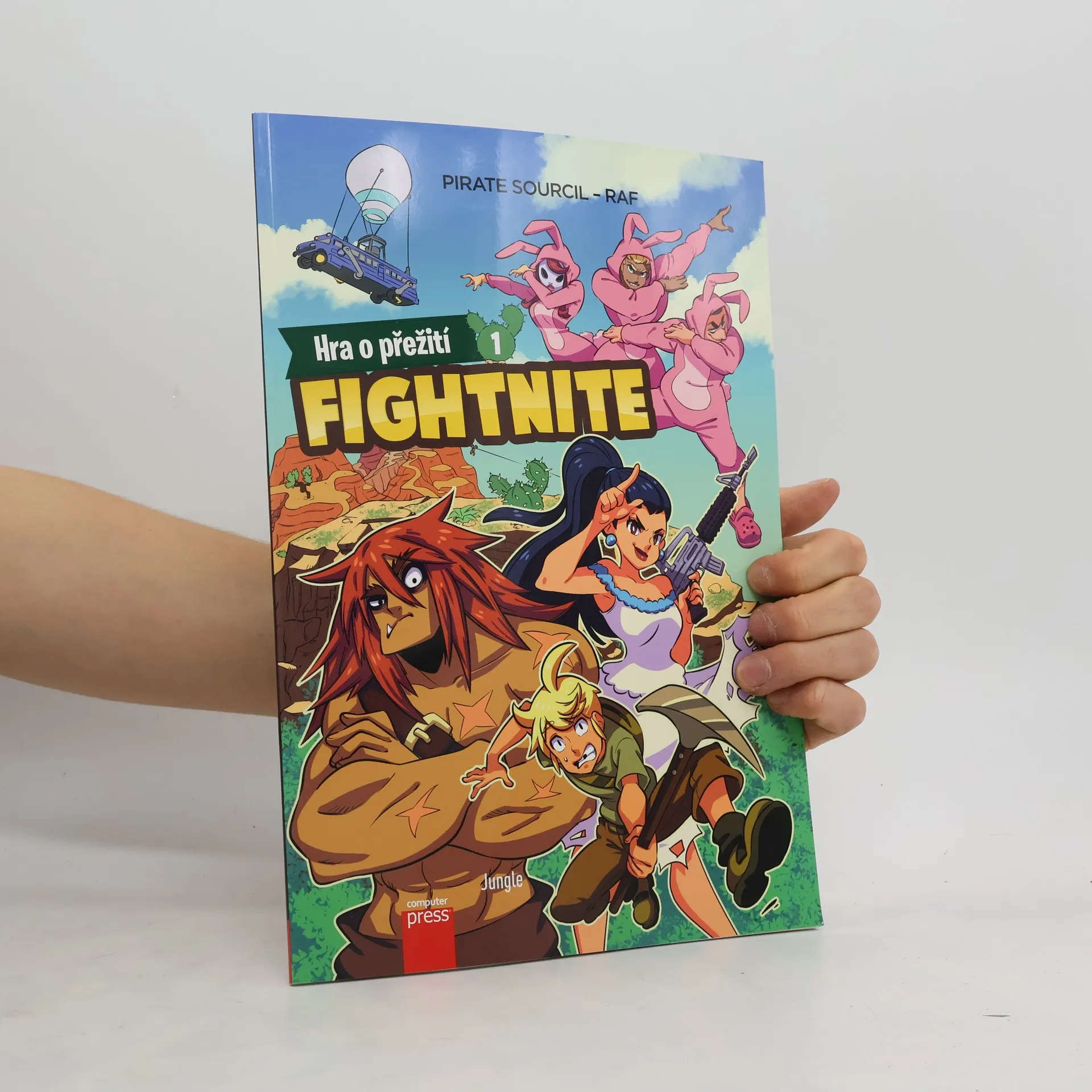 Fightnite - Hra o přežití | Book | Paperback | Pirate Sourcil | CS