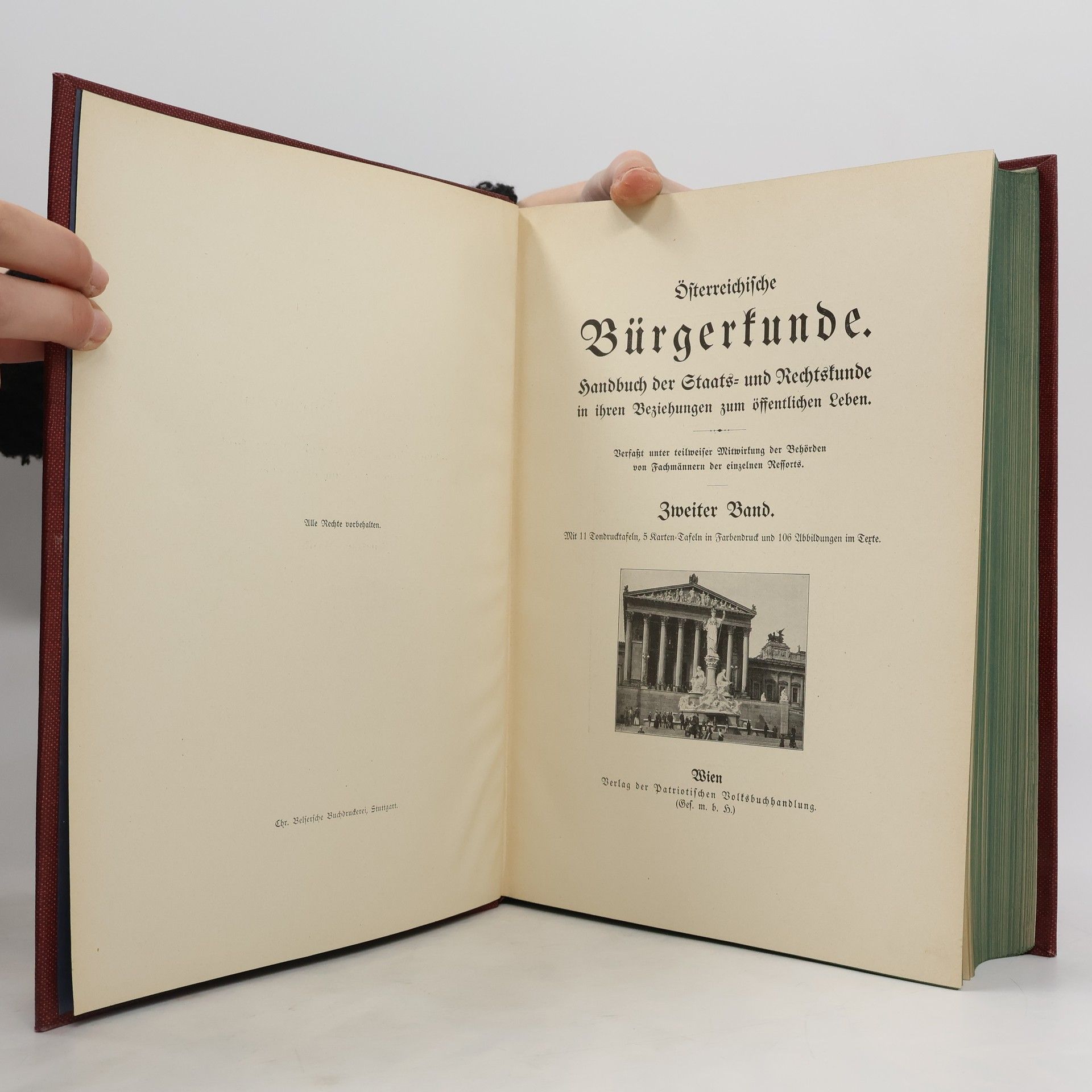AA.VV. Österreichische Bürgerkunde : Handbuch der Staats- und Rechtstunde in ihren Beziehungen zum öffentlichen Leben 2