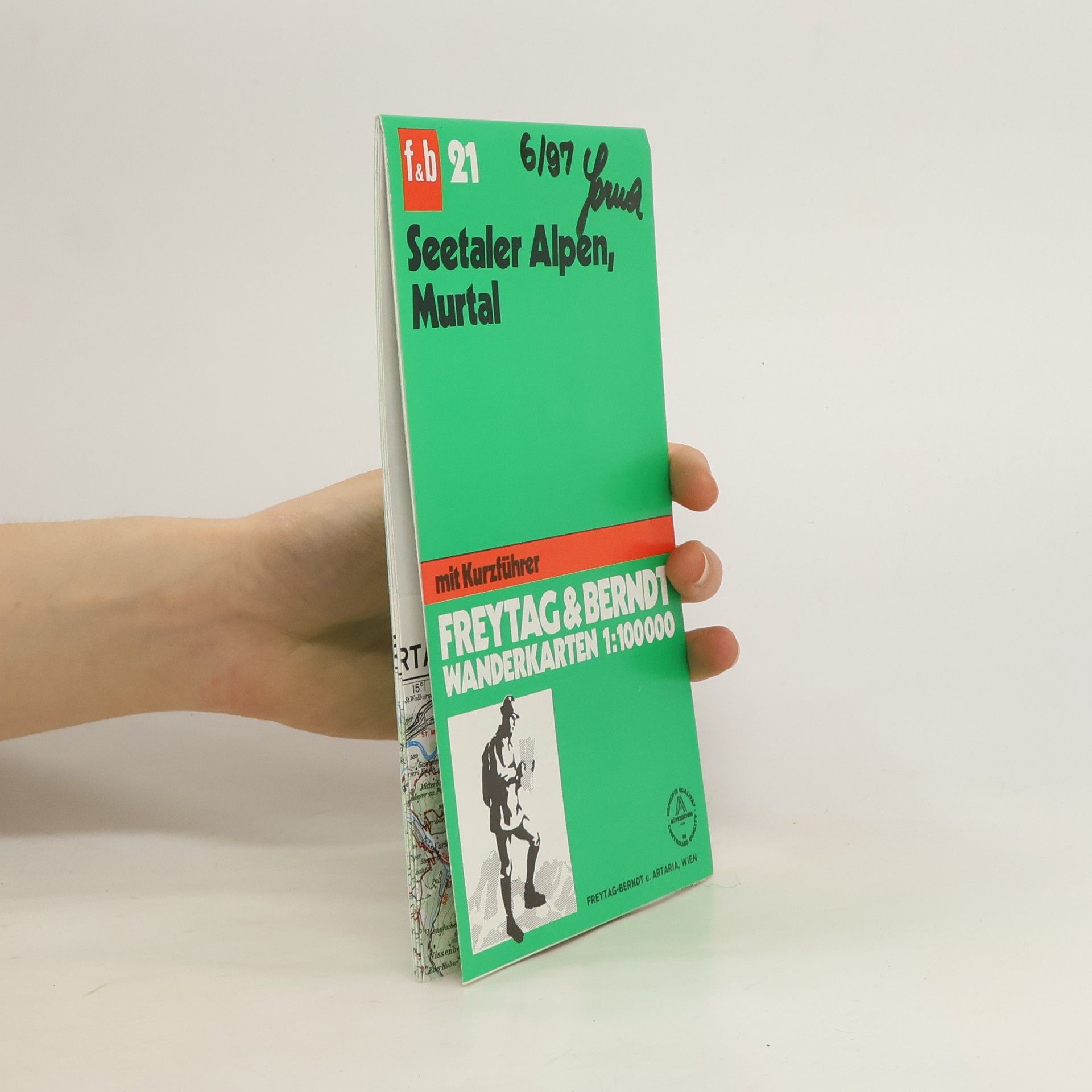 Autorenkollektiv Seetaler Alpen, Murtal : mit Kurzführer 1:100 000