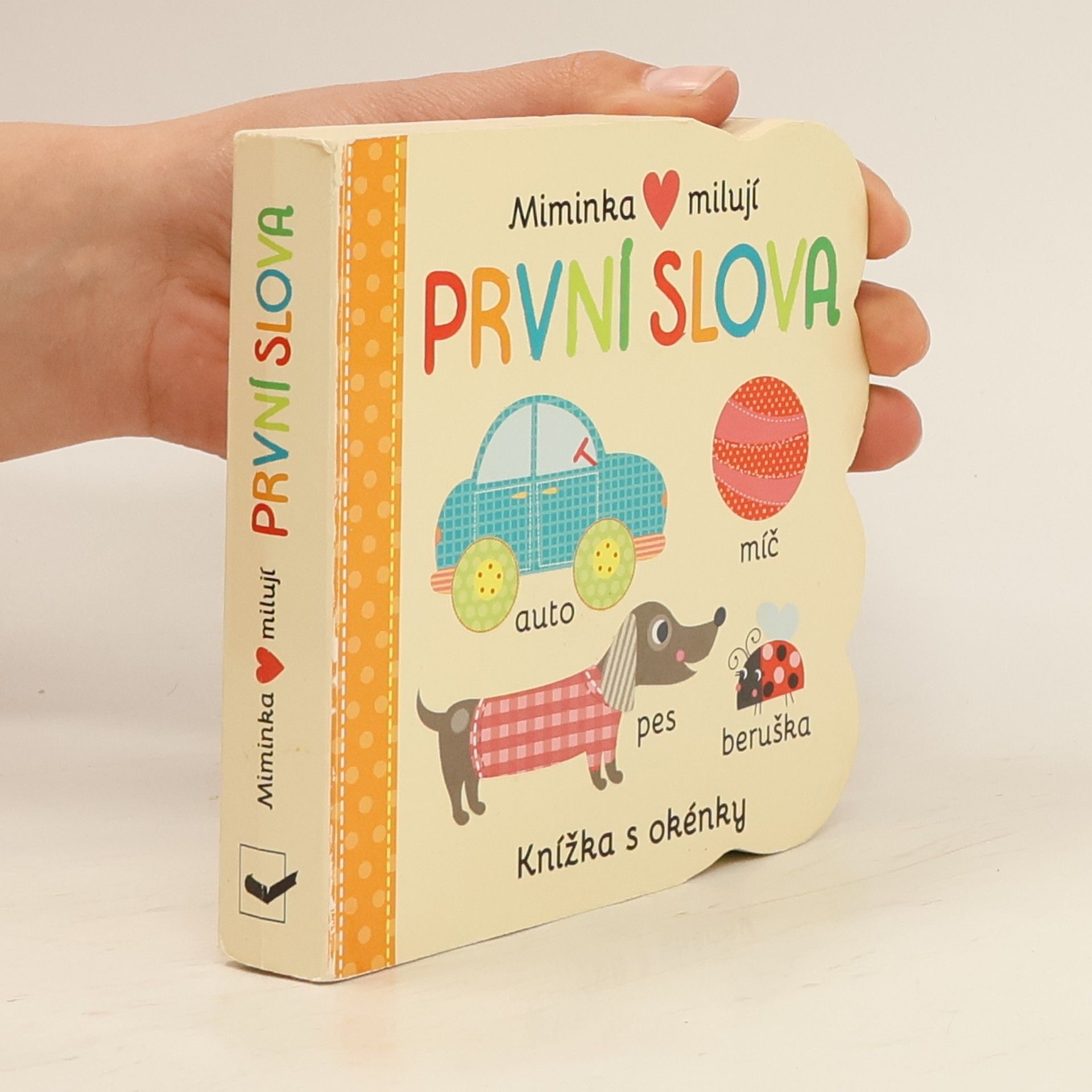 AA.VV. Miminka milují První slova - Knížka s okénky
