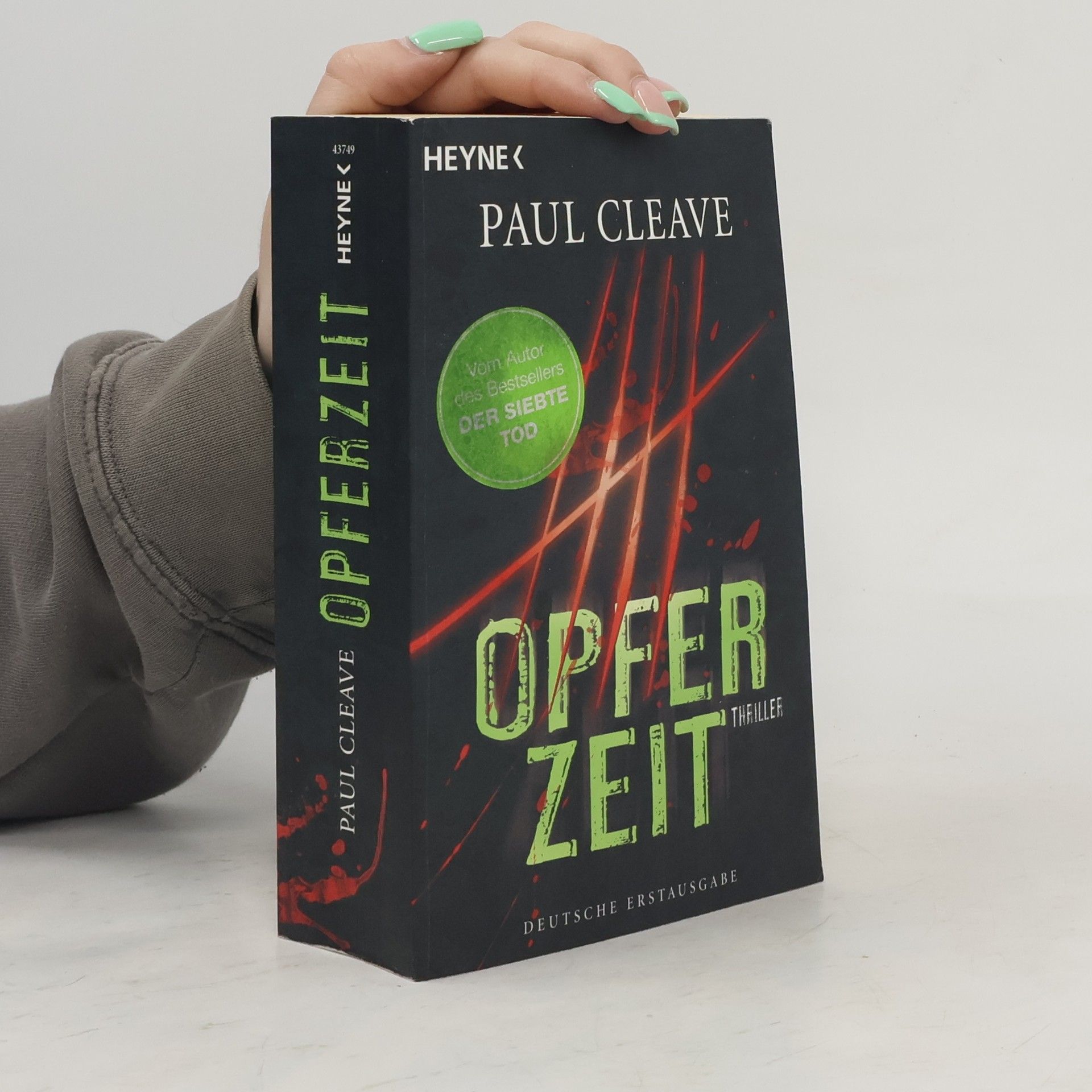 Paul Cleave Opferzeit