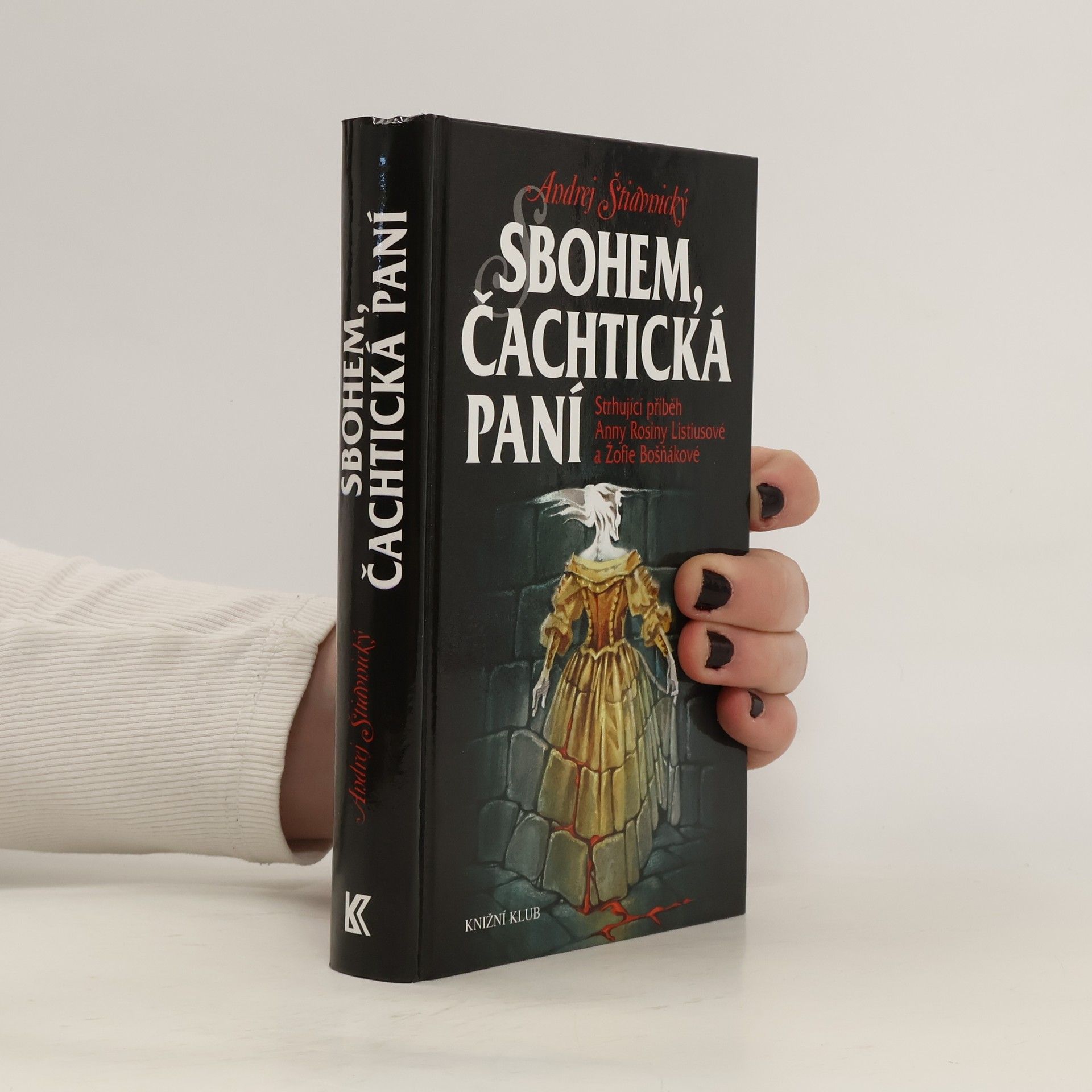 Andrej Štiavnický Sbohem, čachtická paní : strhující příběh Anny Rosiny Listiusové a Žofie Bošňákové